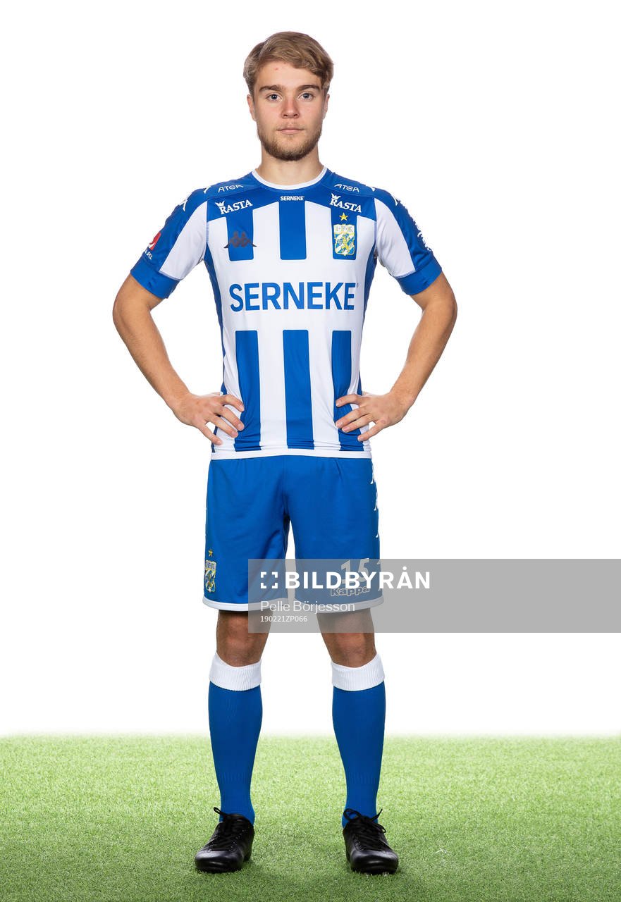 IFK Göteborgs Victor Olofsson poserar för ett porträtt den 21 februari 2019 i Göteborg.