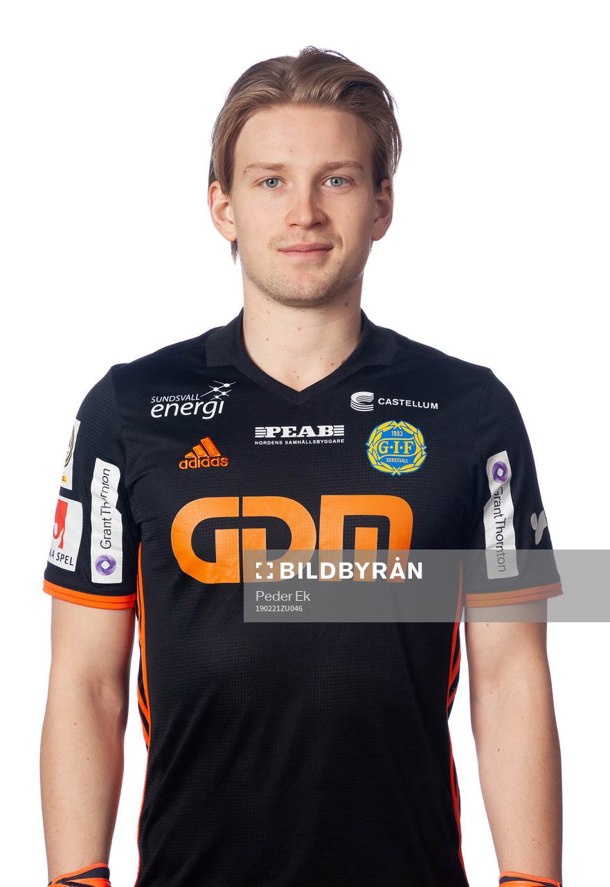 GIF Sundsvalls målvakt William Eskelinen