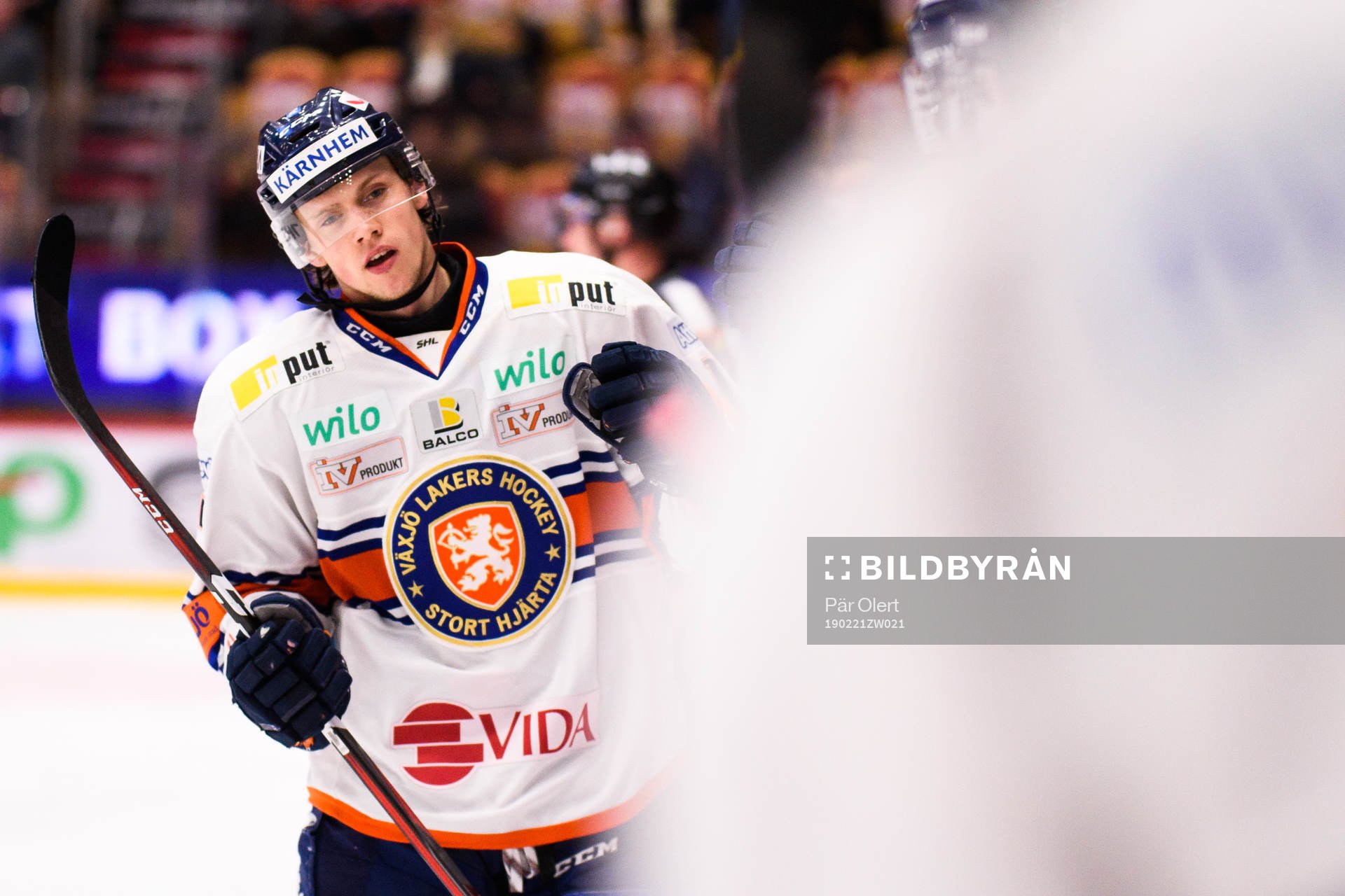 Växjös Dominik Bokk jublar