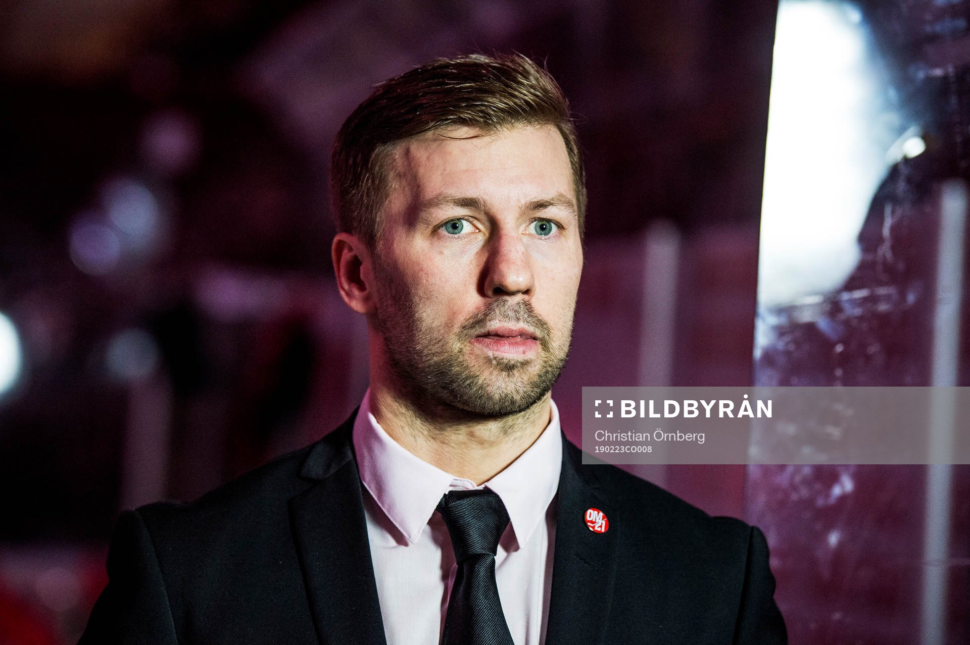 Malmö Redhawks nya spelare Per Ledin på plats i Malmö