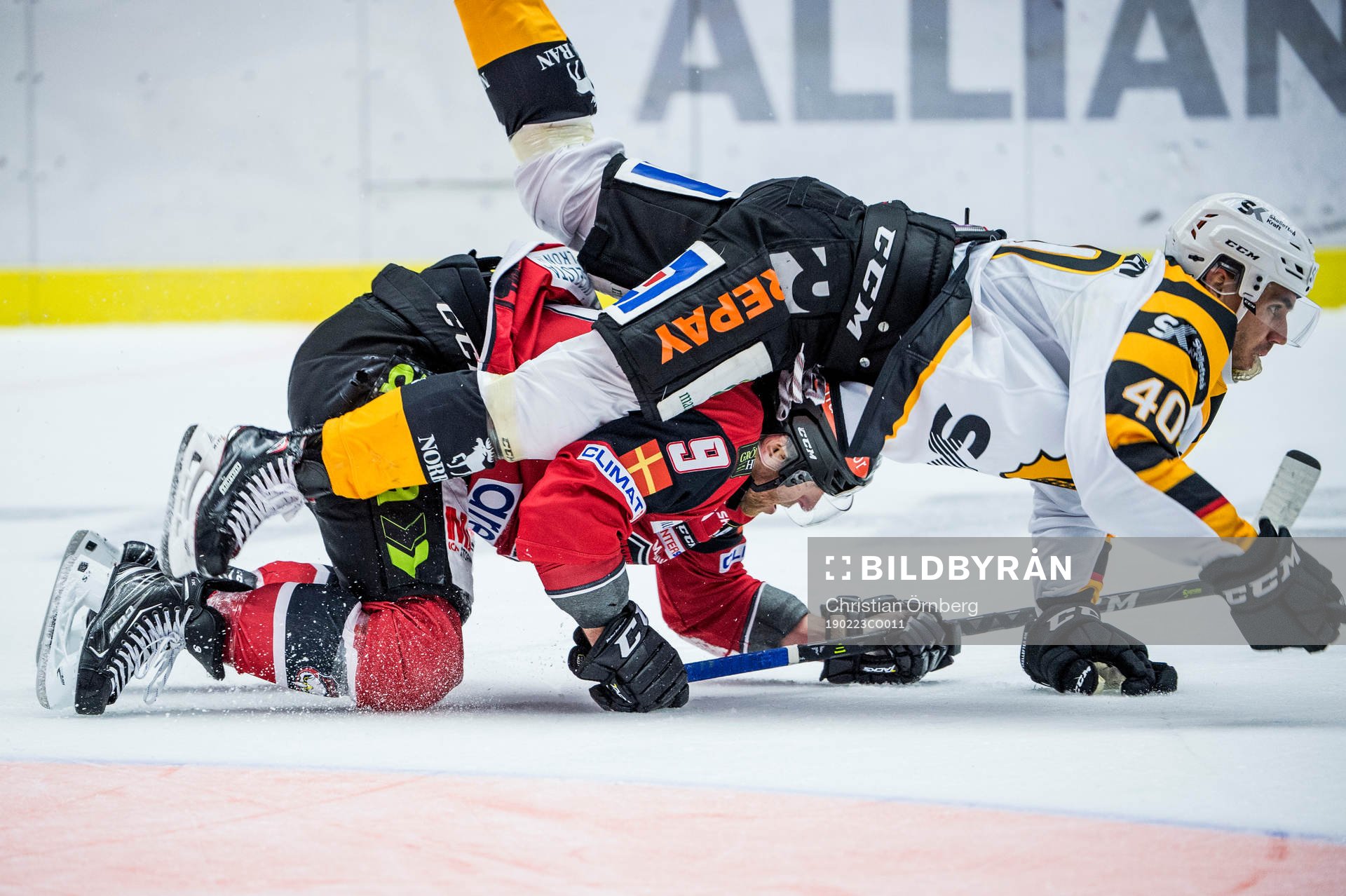 Malmö Redhawks Frederik Storm och Jesper Jensen