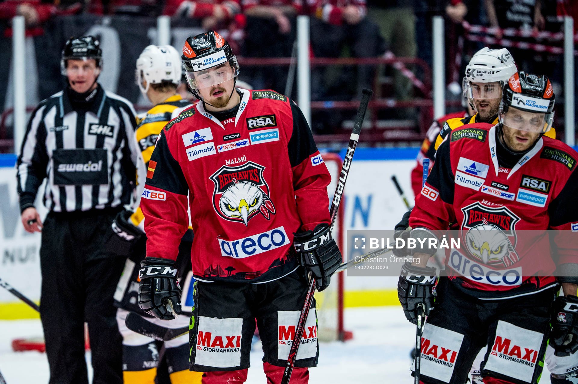 Malmö Redhawks Marcus Björk deppar