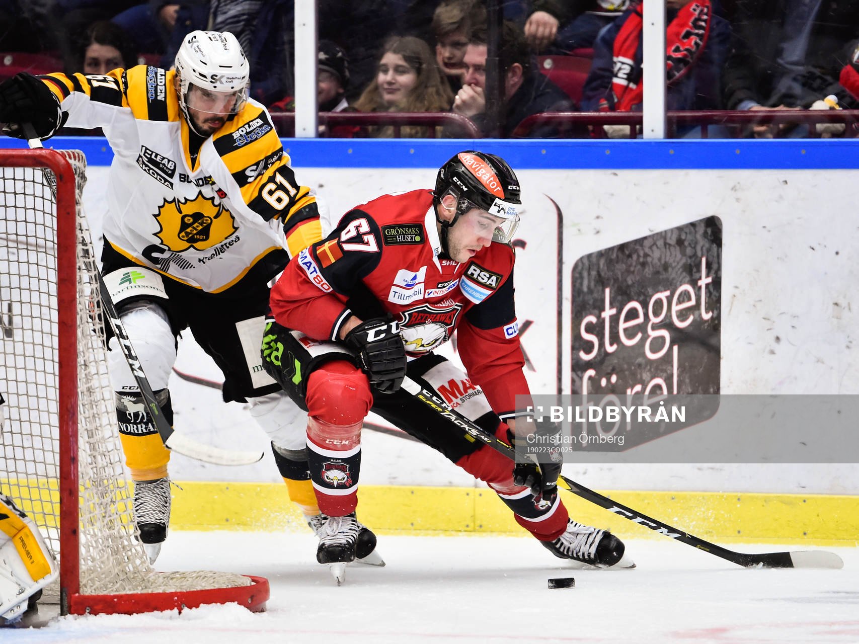 Skellefteås Fredrik Lindgren och Malmö Redhawks