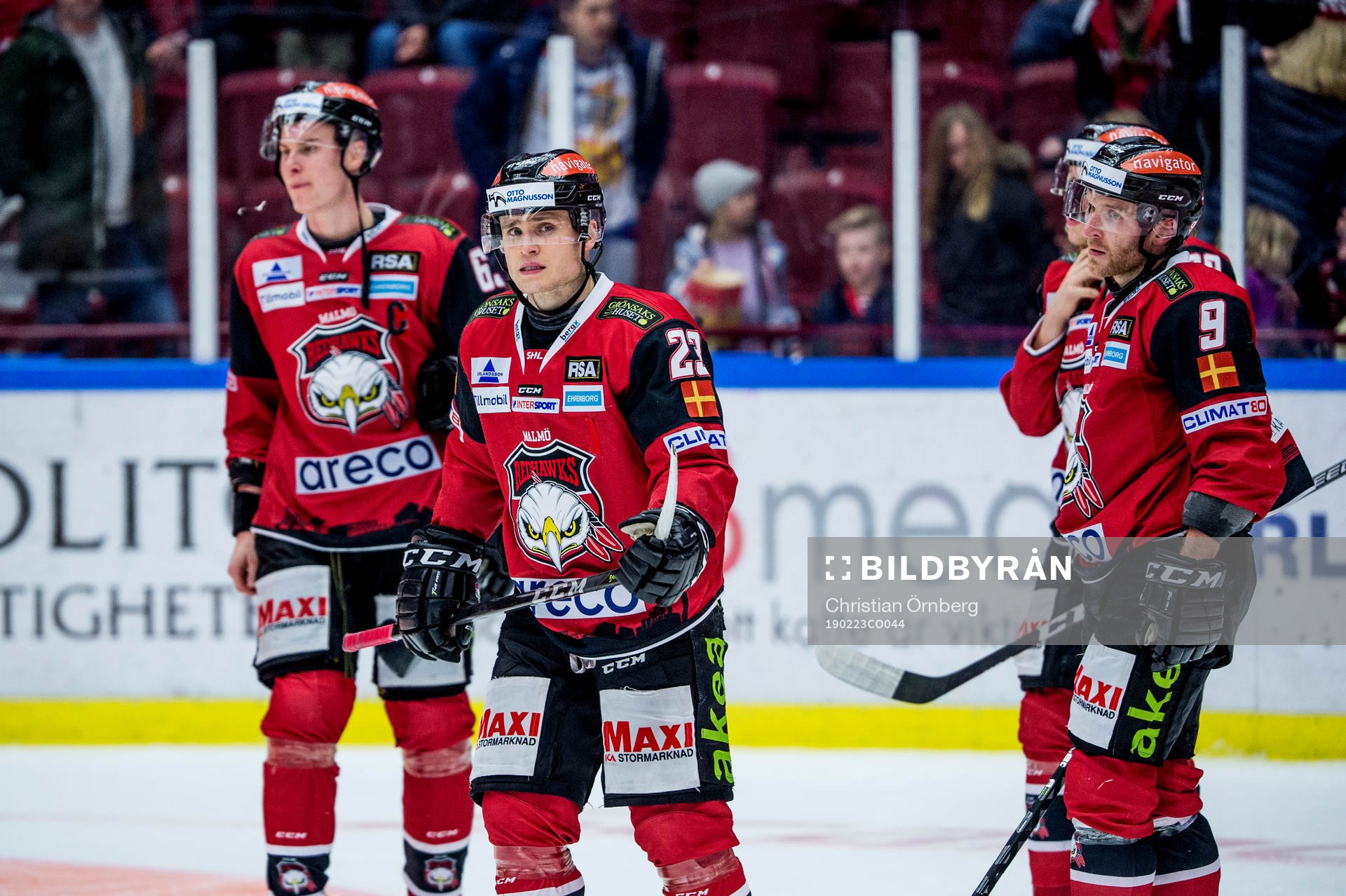 Malmö Redhawks Christoffer Forsberg deppar med