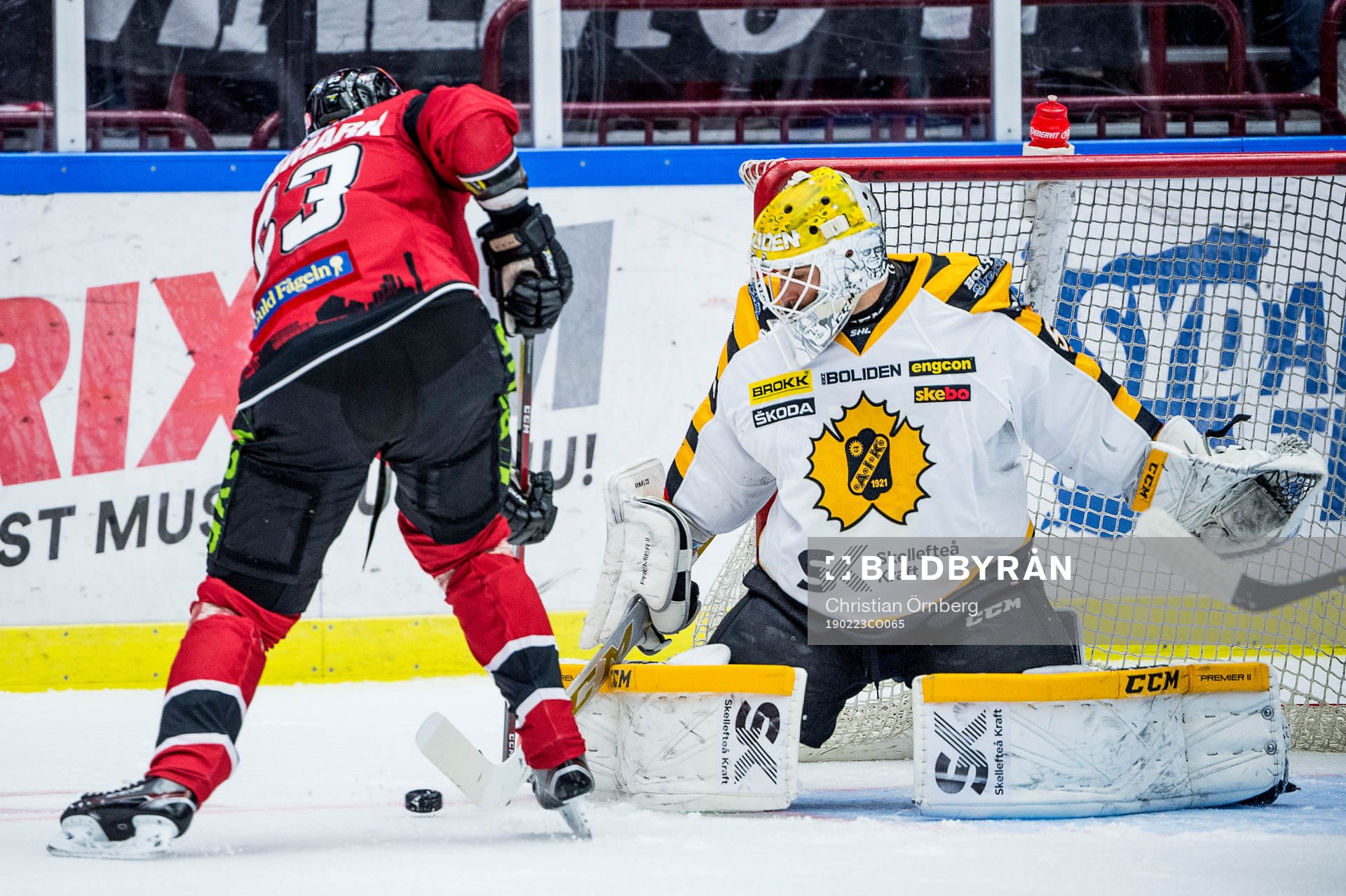 Malmö Redhawks Fredrik Händemark mot Skellefteås