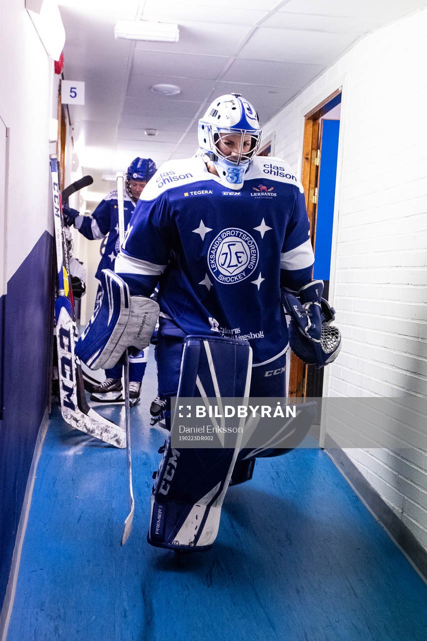 Leksands målvakt Julia Åberg