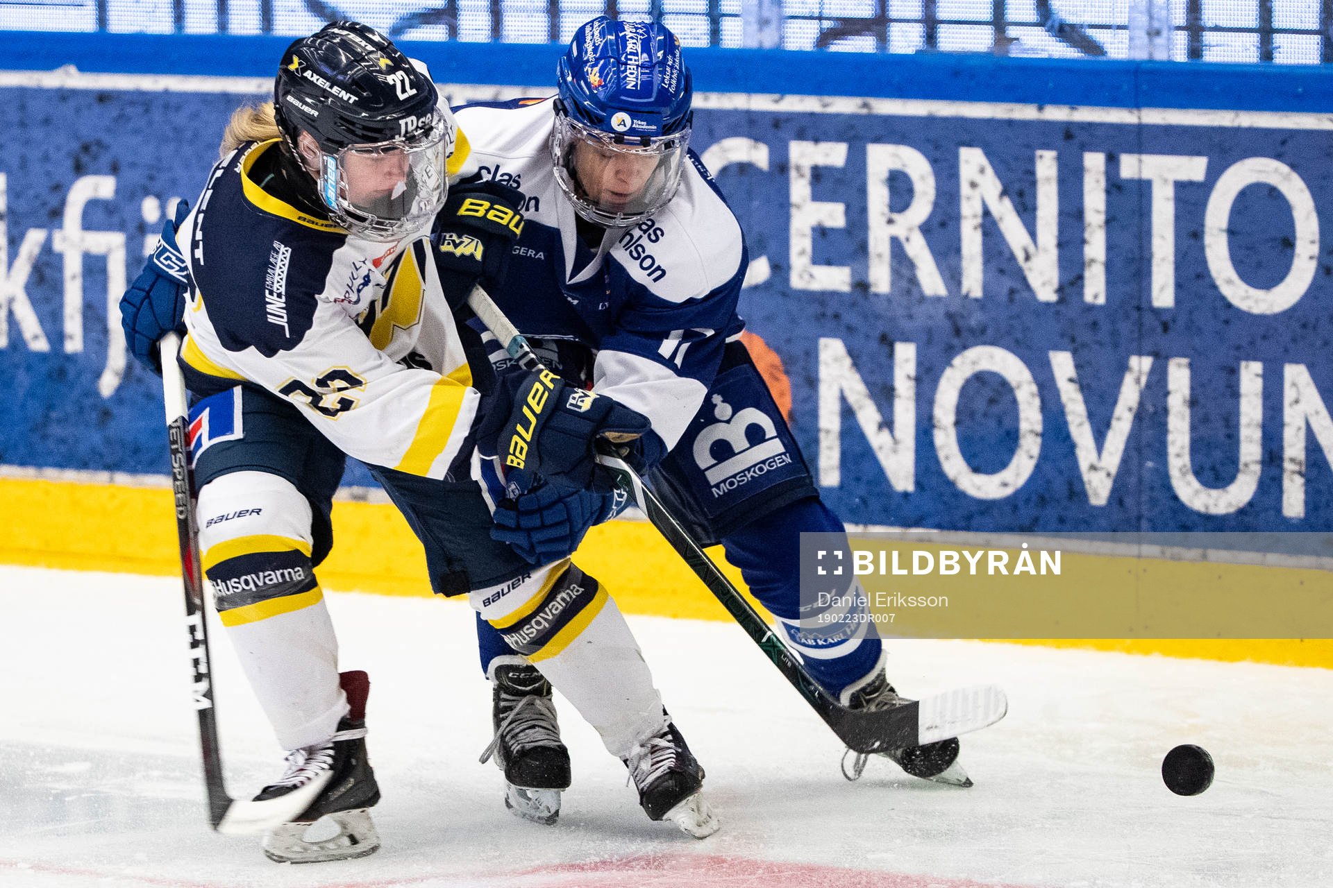 s Alexis Joyce och Leksands Danielle Stone