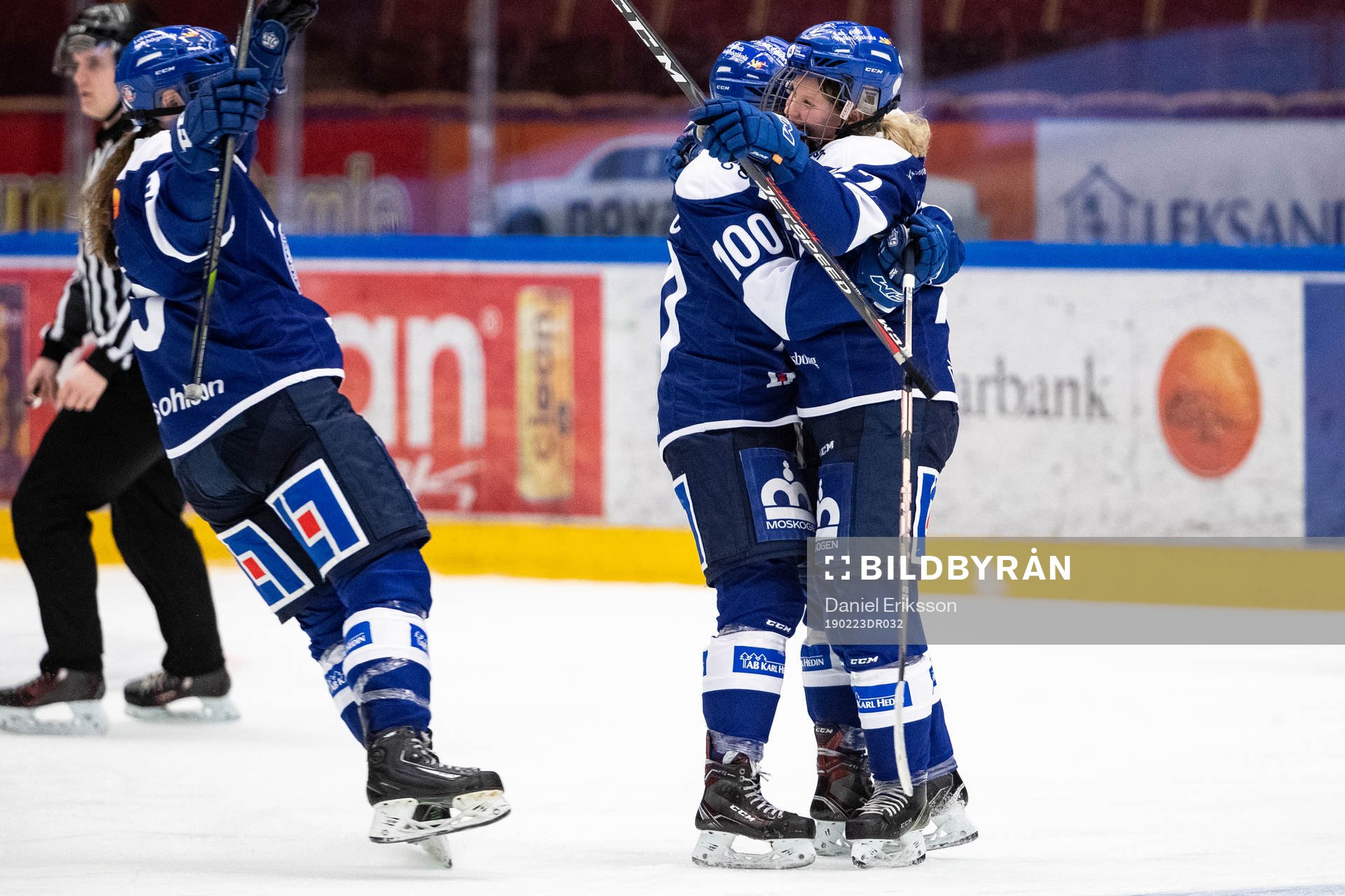 Leksands Maja Nyhlén-Persson jublar