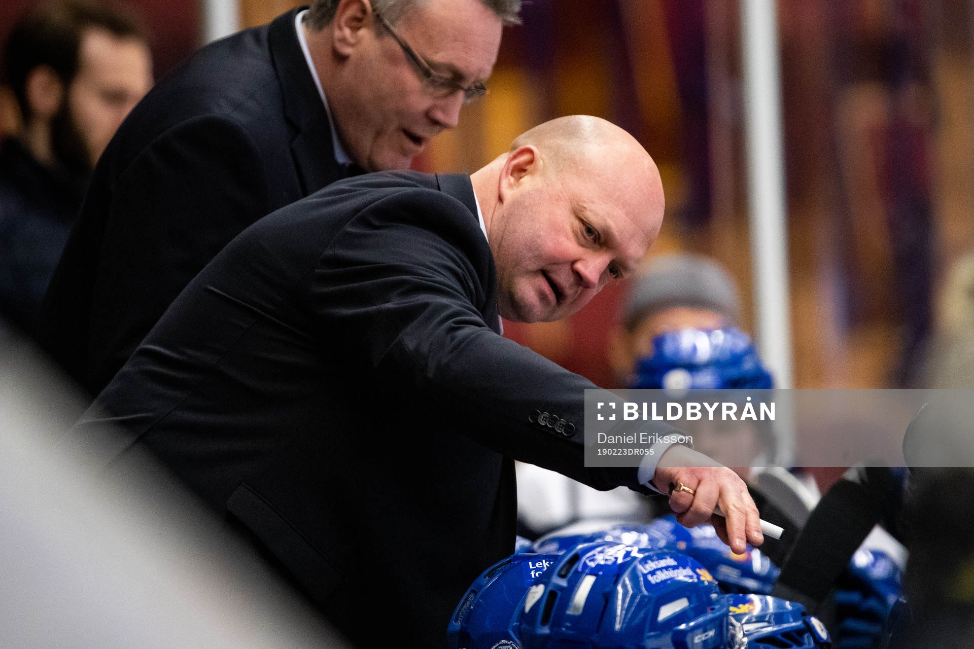 Leksands tränare Ulf Hedberg