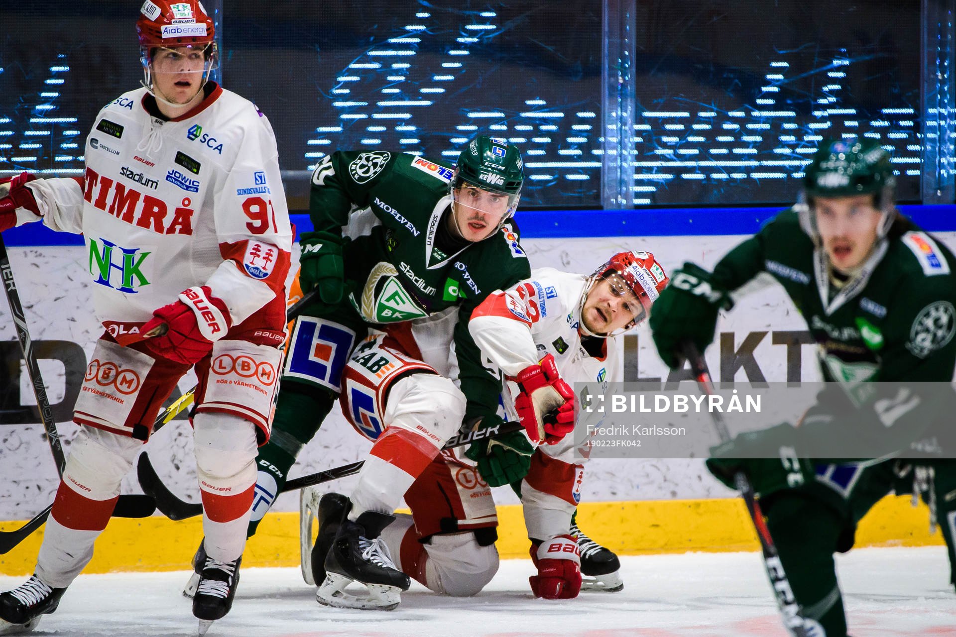 Timrås Filip Hållander och Johannes Salmonsson