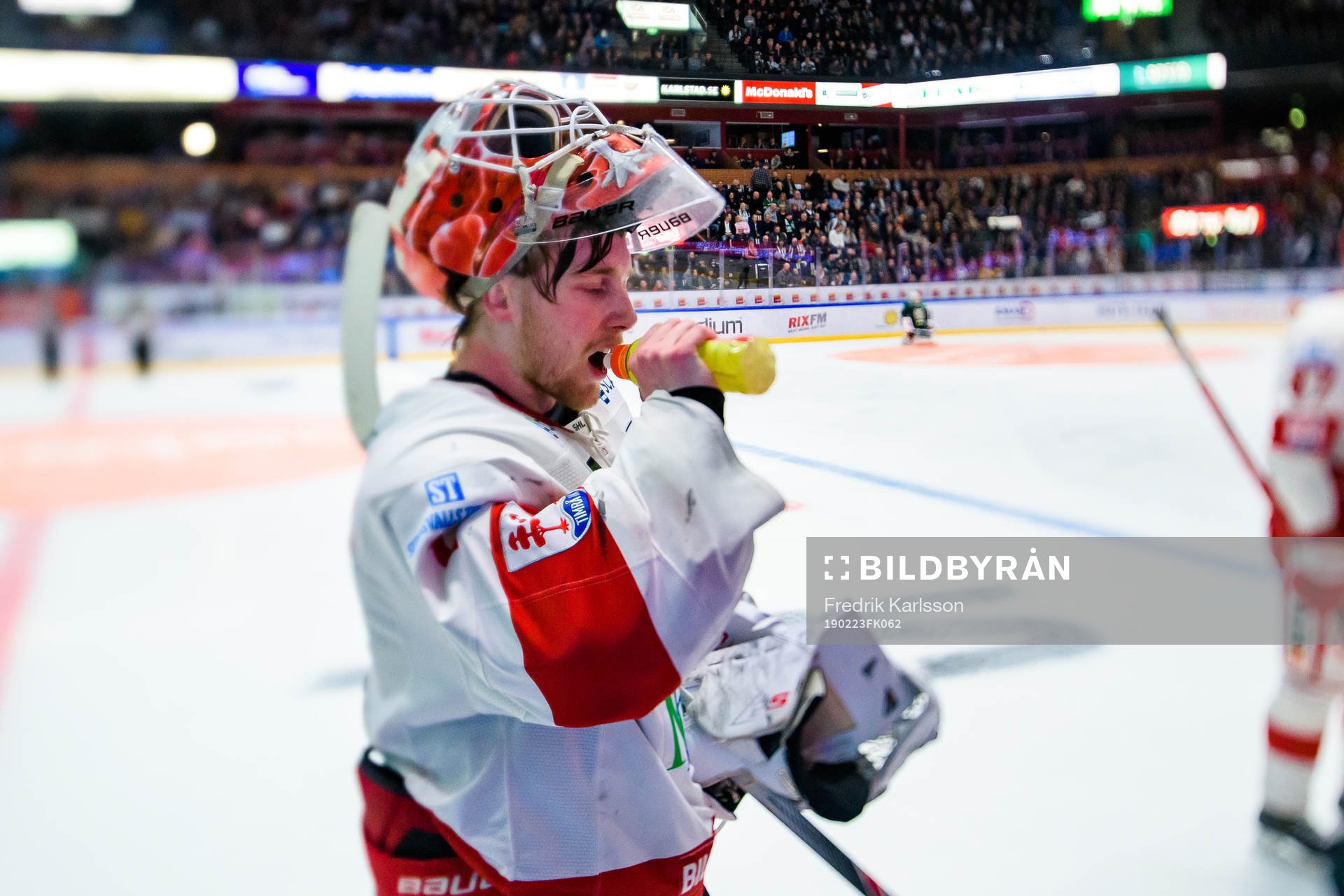 Timrås målvakt Victor Brattström