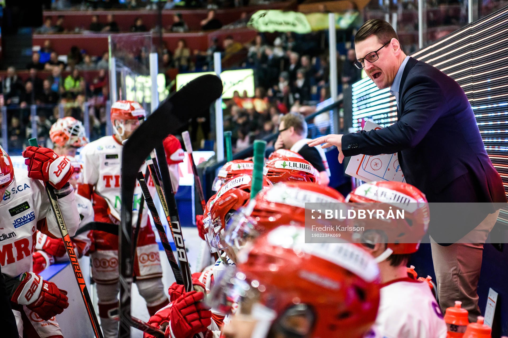 Timrås assisterande tränare Johan Thelin