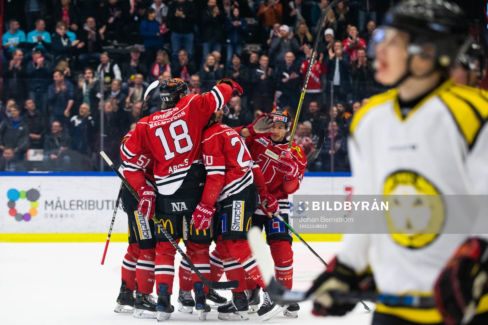 Örebros Kristian Näkyvä jublar
