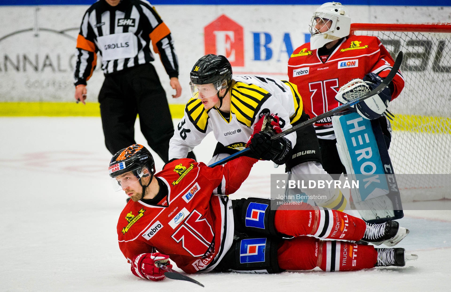 Brynäs Samuel Solem och Örebros Rasmus Rissanen