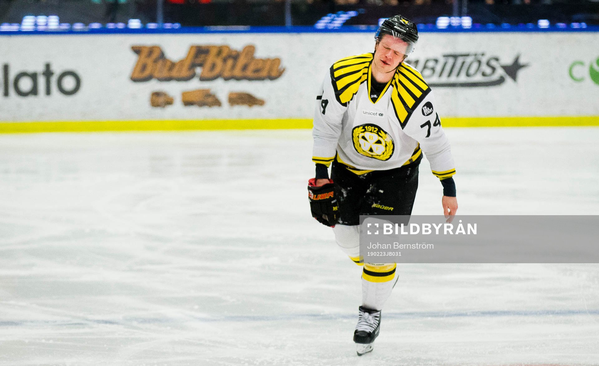 Brynäs Nicklas Danielsson deppar