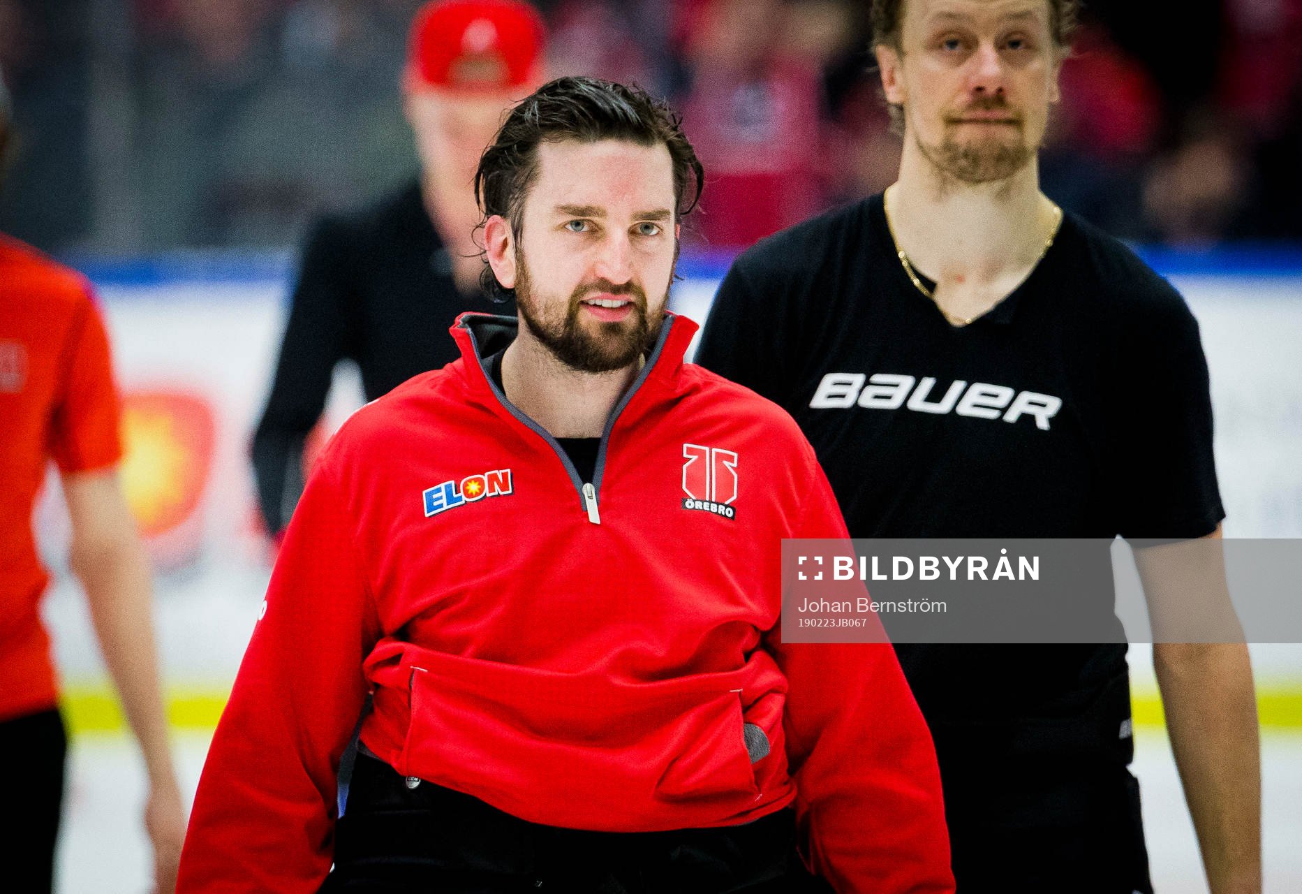 Örebrofansen ropade ut Örebrospelarna på isen