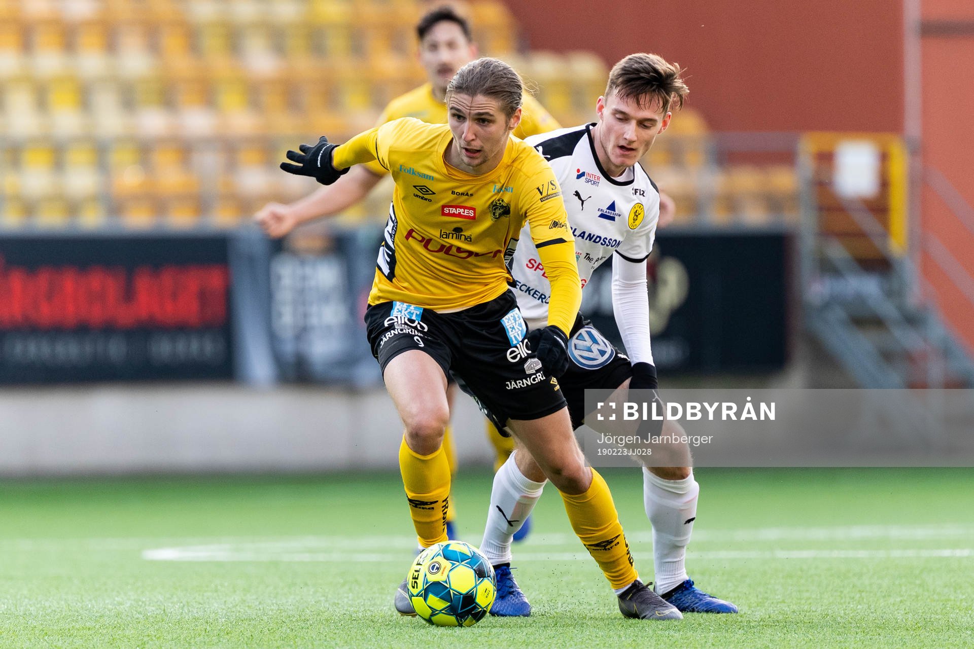 Elfsborgs Pawel Cibicki och Frejs Mattias Bouvin