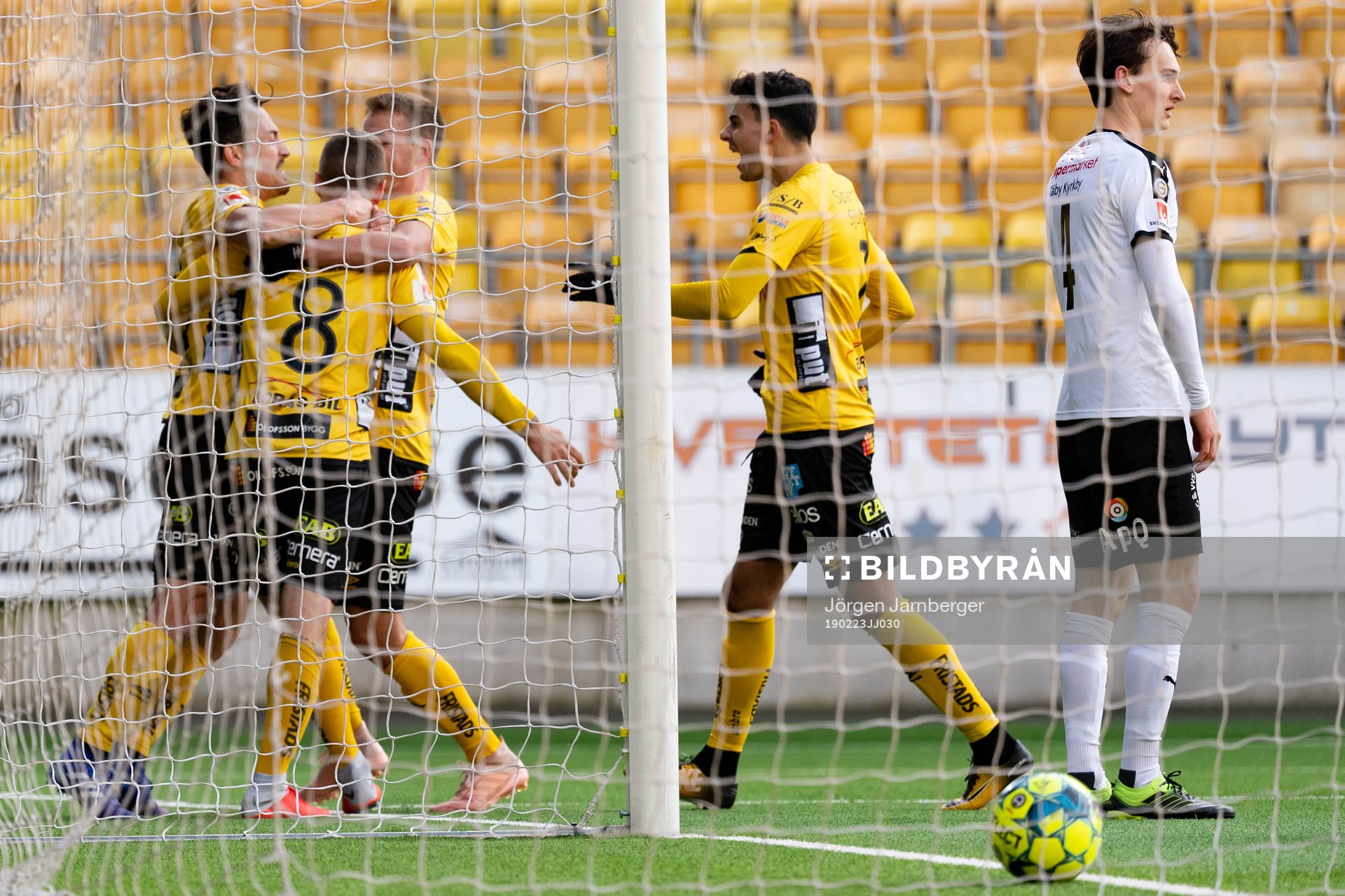 Elfsborgs spelare jublar