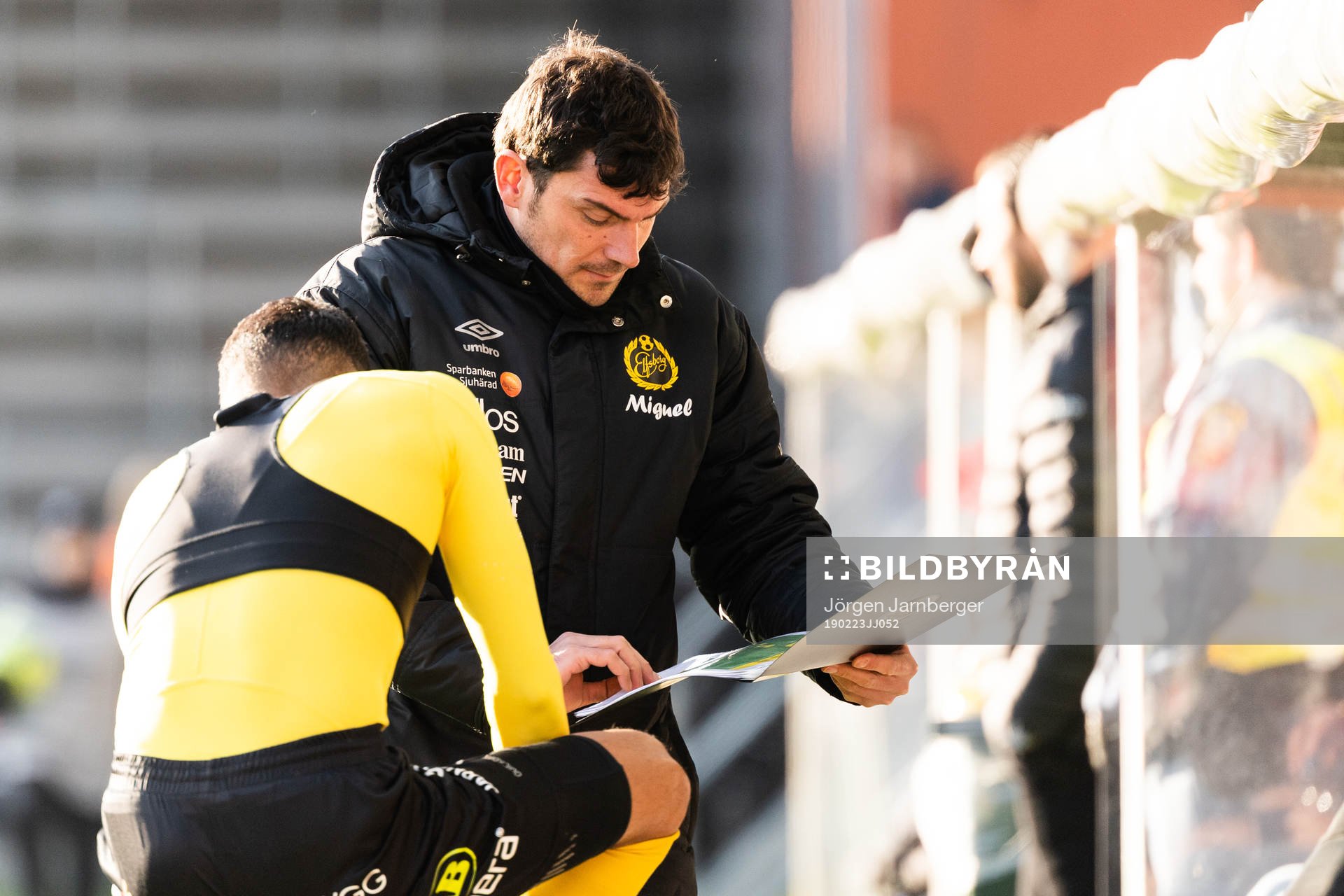 Elfsborgs assisterande manager Miguel Beas