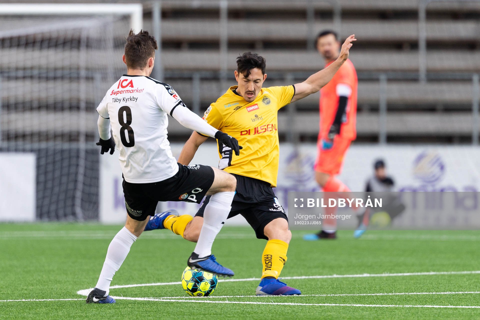 Elfsborgs Stefan Ishizaki och Frejs Mattias Bouvin (rygg