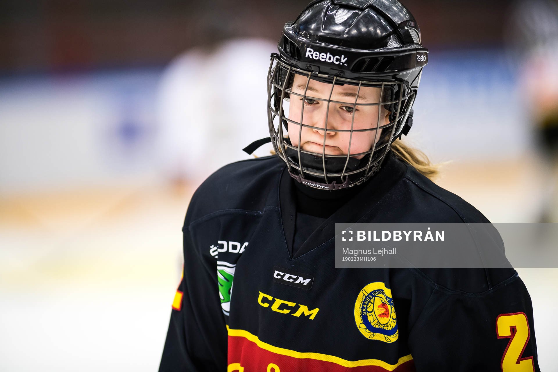 Skåne/Blekinges Wilma Nilsson  deppar