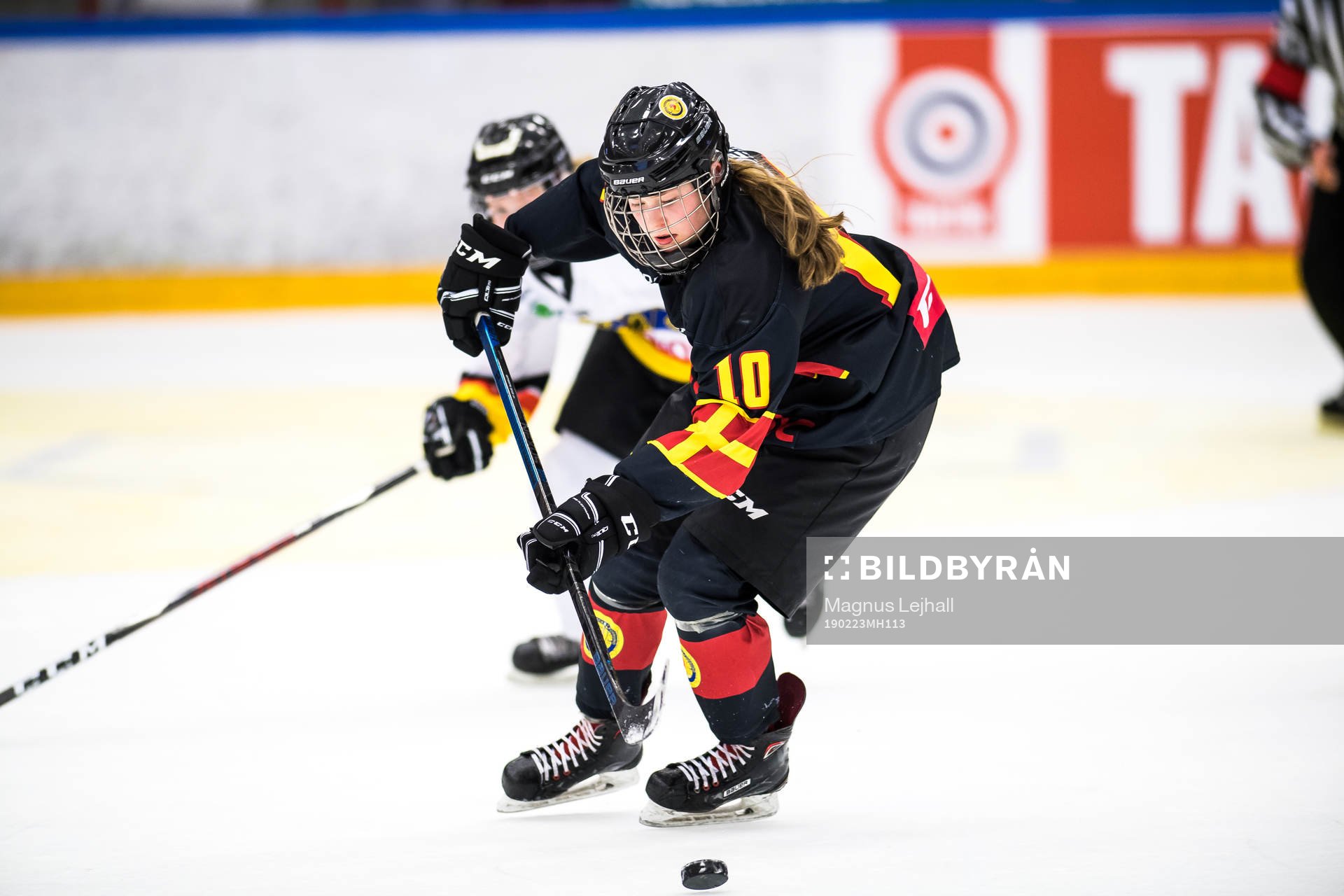 Skåne/Blekinges Maria Lindberg  i Stålbucklan mellan