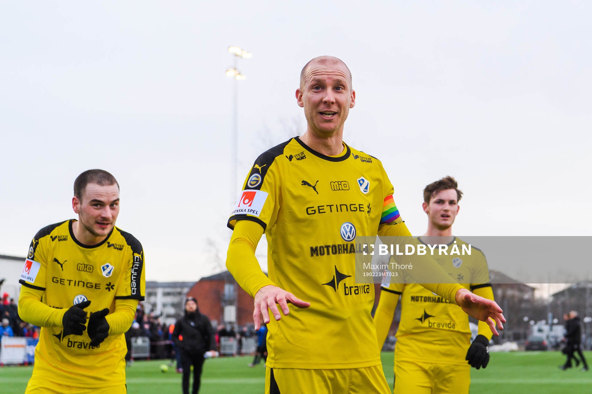 Halmstads Andreas Johansson  jublar