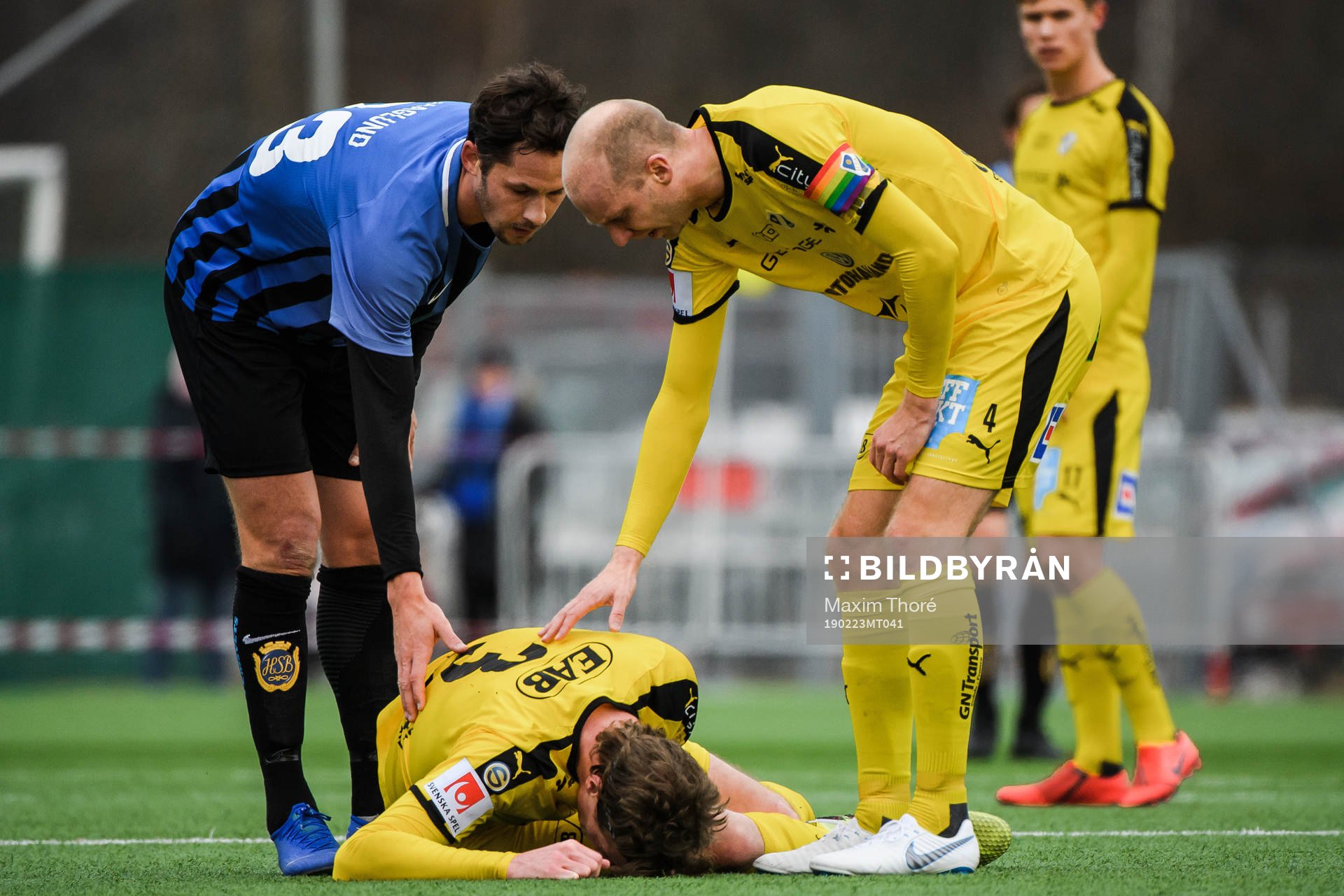 Halmstads Alexander Berntsson kollas till av Sirius Philip