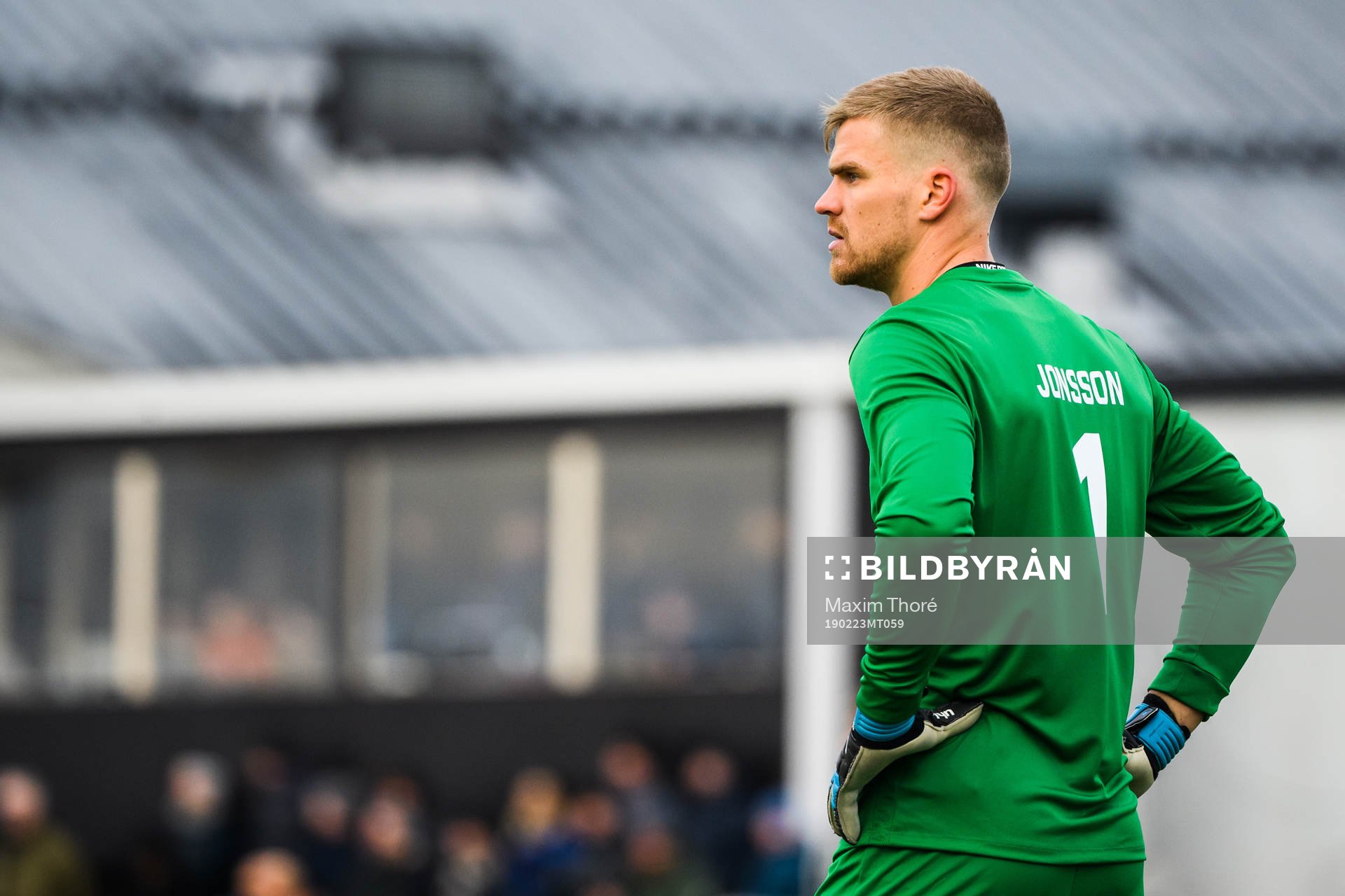 Sirius målvakt Lukas Jonsson