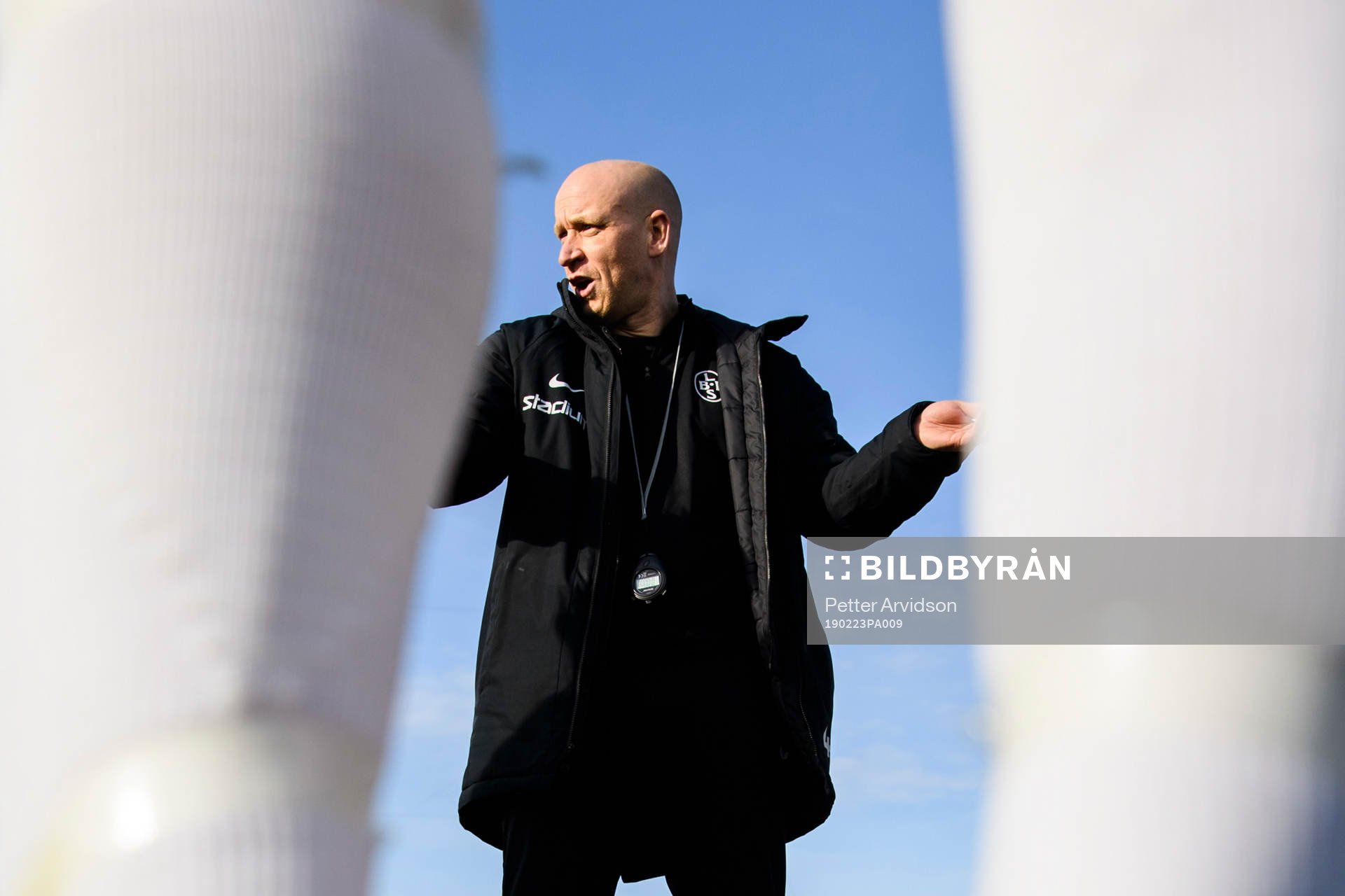 Landskronas tränare Billy Magnusson