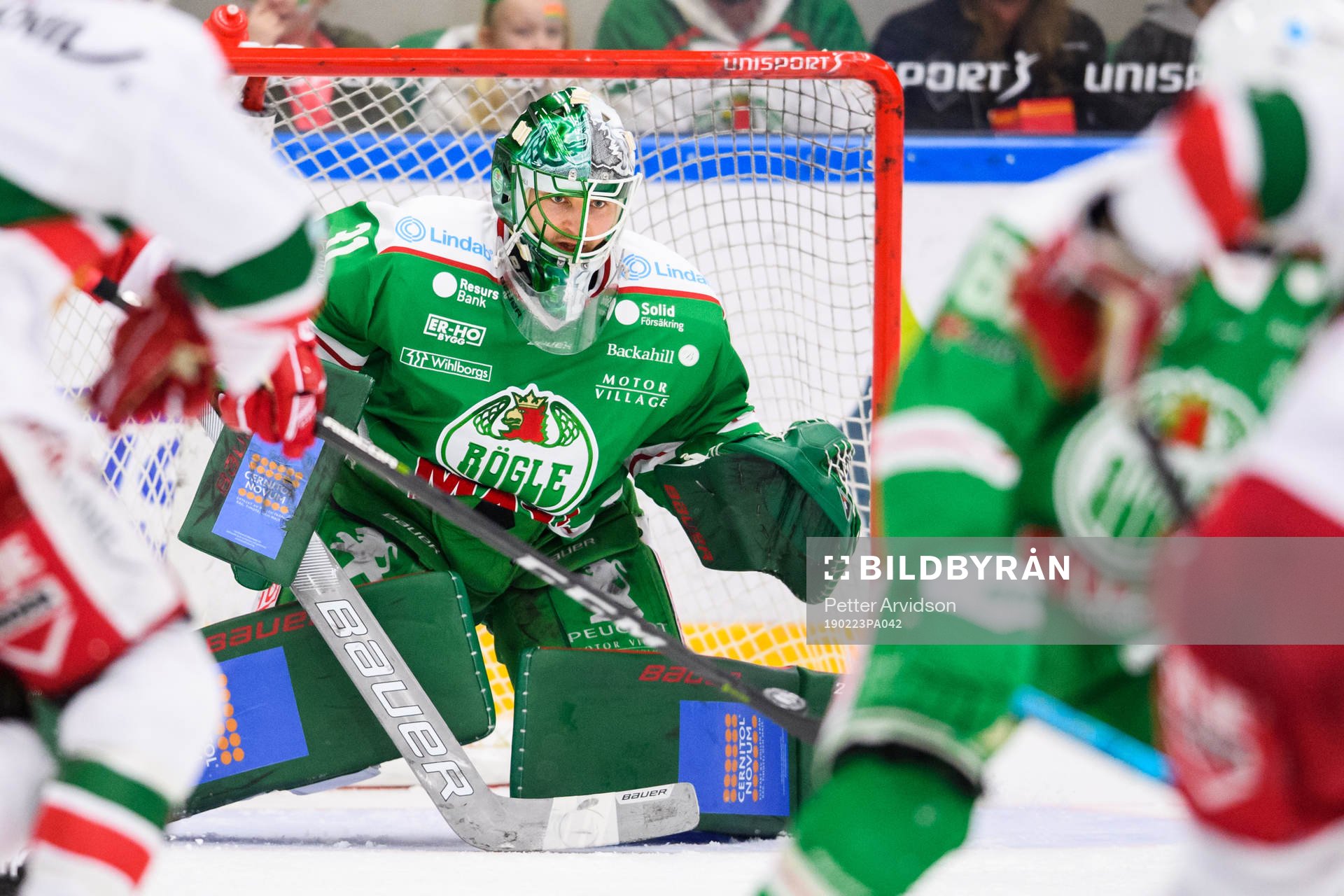 Rögles målvakt Ville Kolppanen