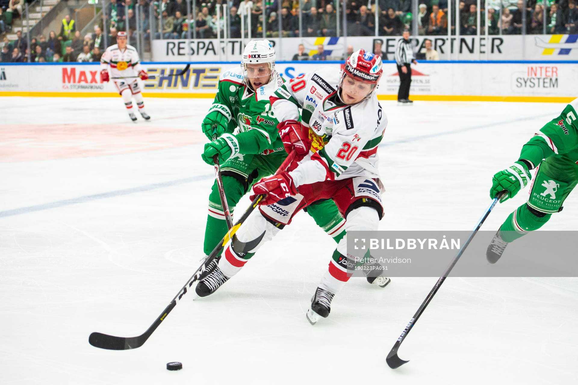 Rögles Matt Carey och Moras Nils Carnbäck