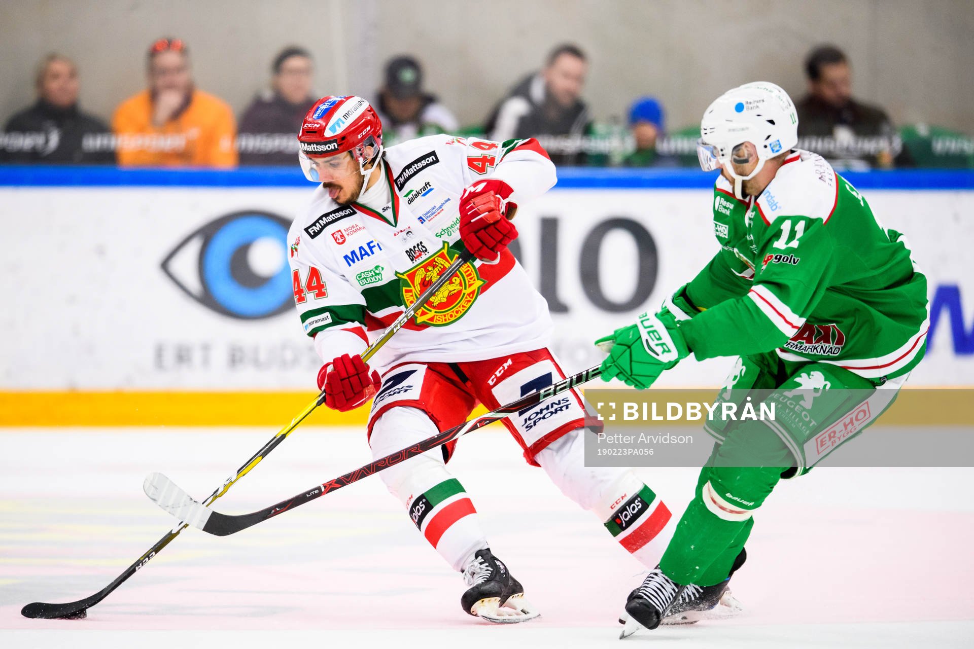 Moras Matej Stransky och Rögles Mattias Sjögren