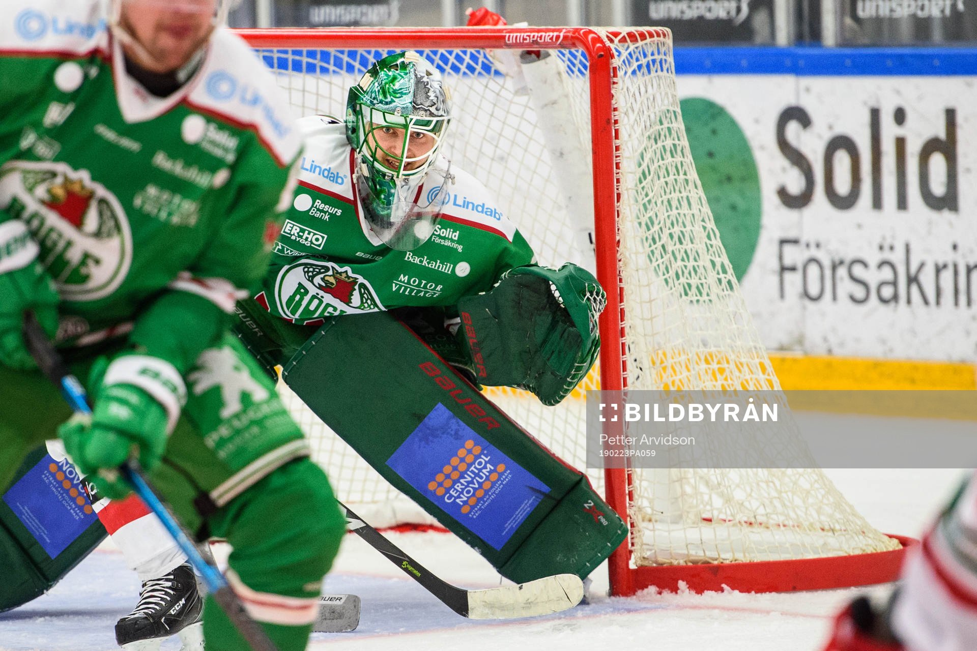 Rögles målvakt Ville Kolppanen