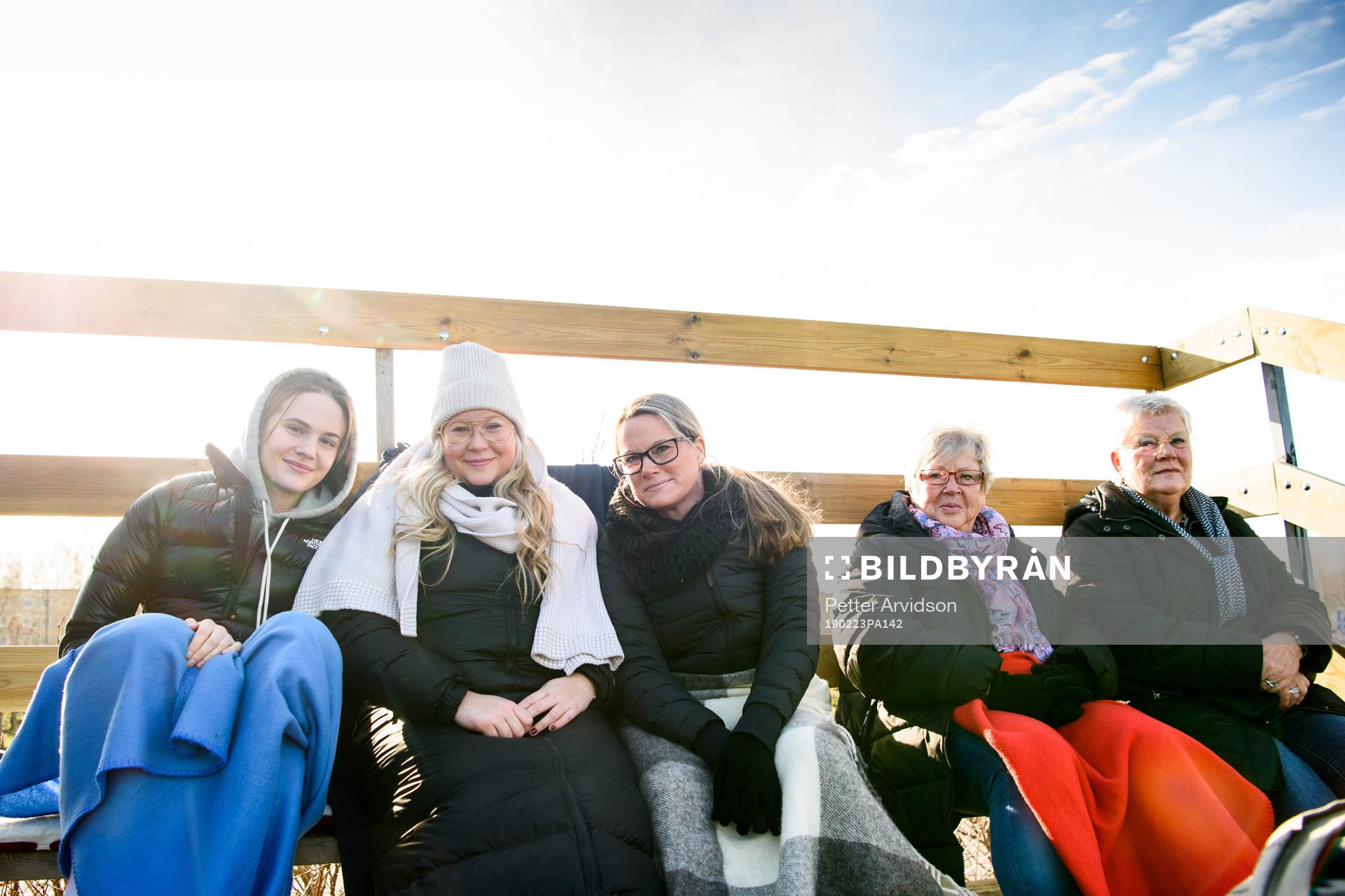 Mea Jedin, Filippa Andersson, Jelena Hellberg, Lena