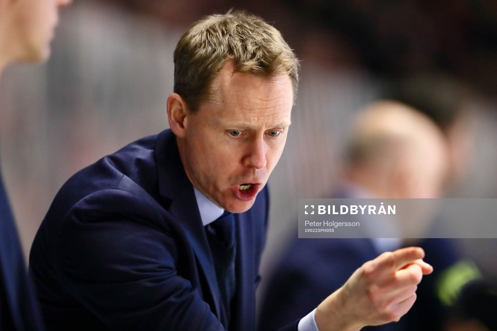 Djurgårdens tränare Robert Ohlsson reagerar