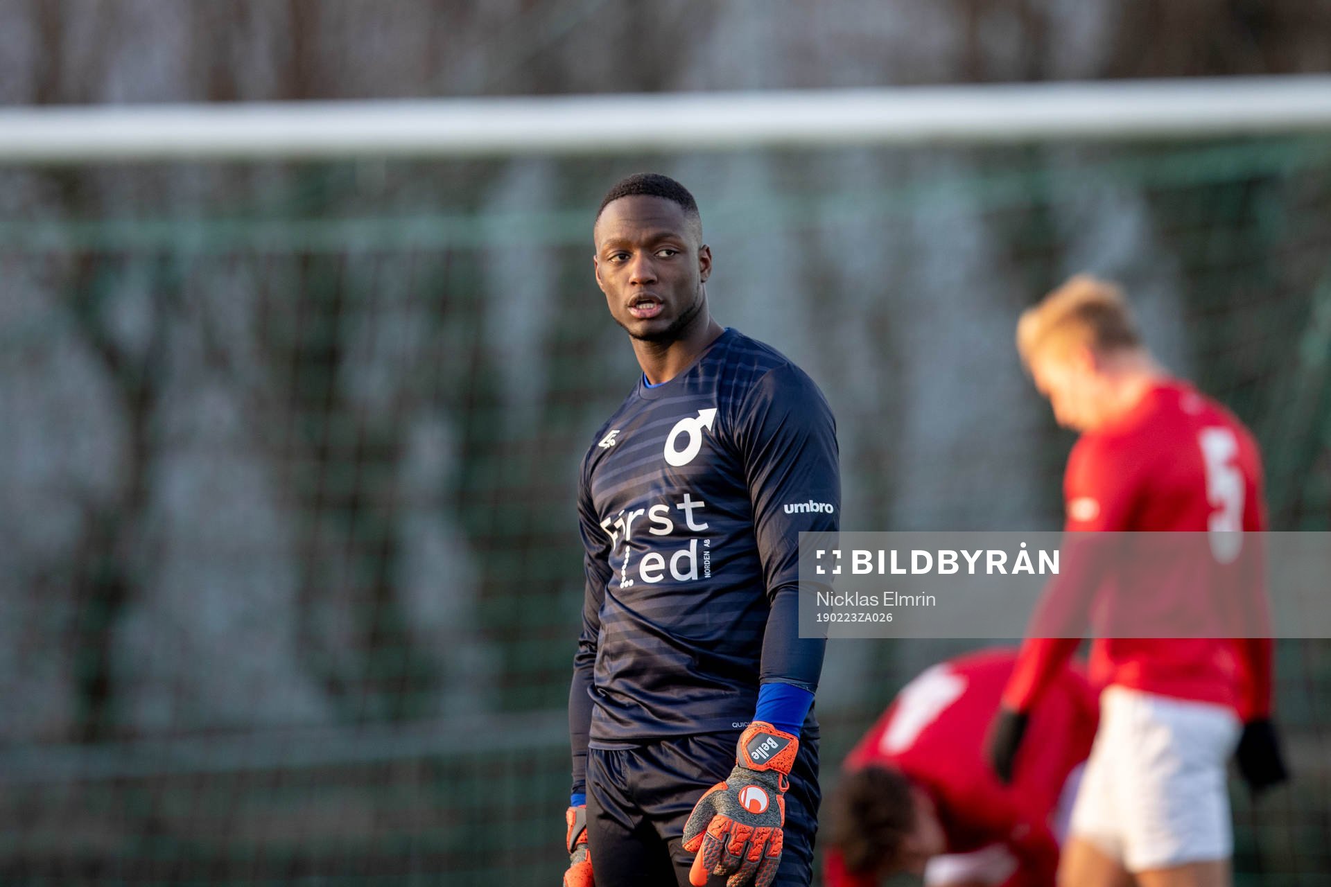 Degerfors målvakt Ismael Diawara
