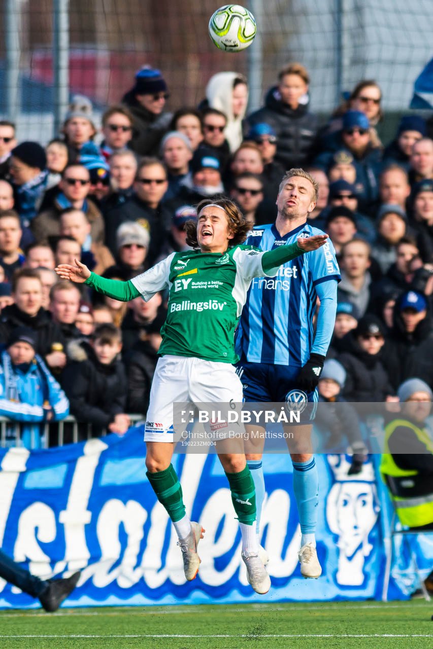 Hässleholms Gustav Winroth och Djurgårdens Jonathan Ring