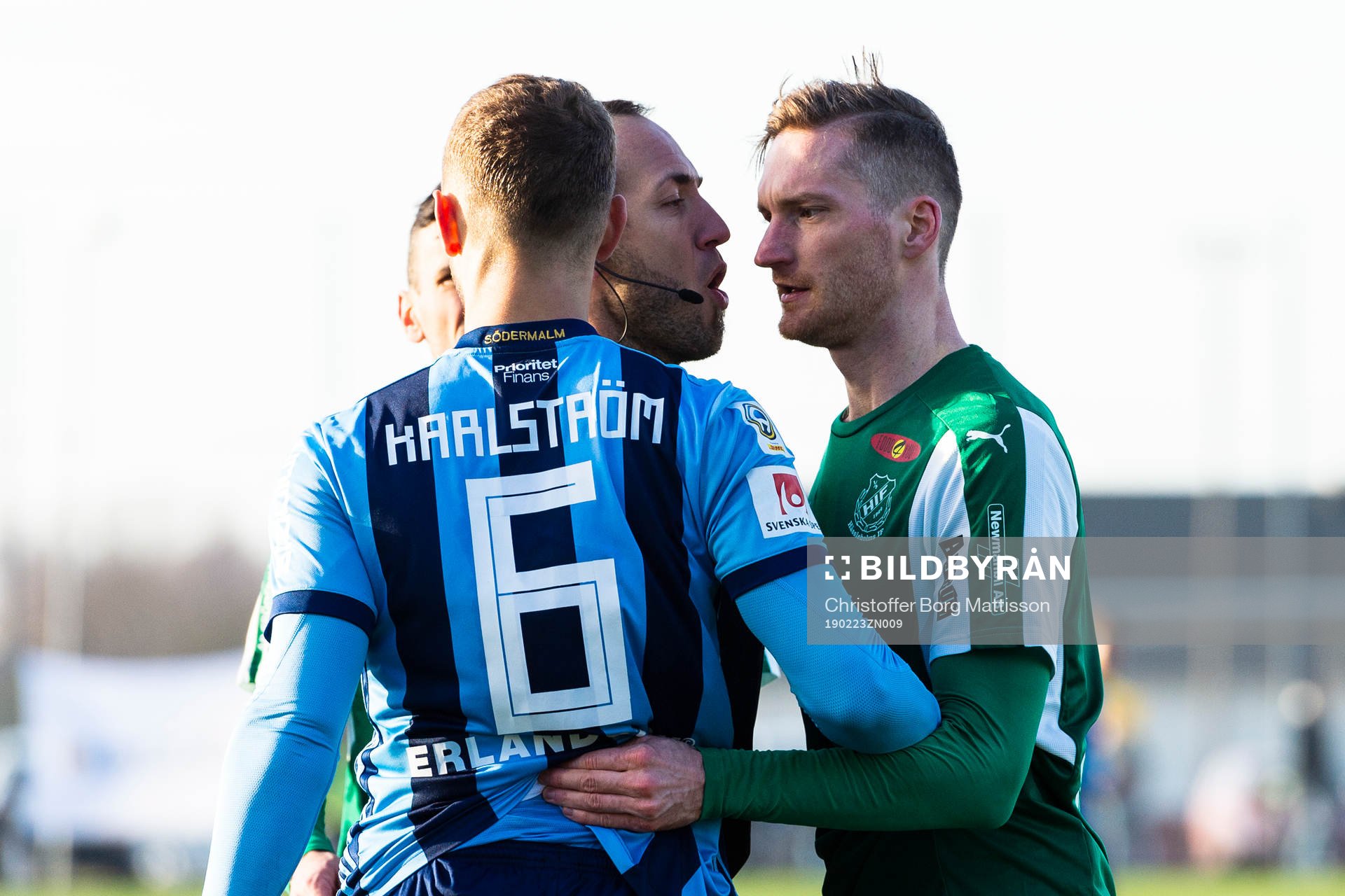 Djurgårdens Jesper Karlström och Hässleholms Emil