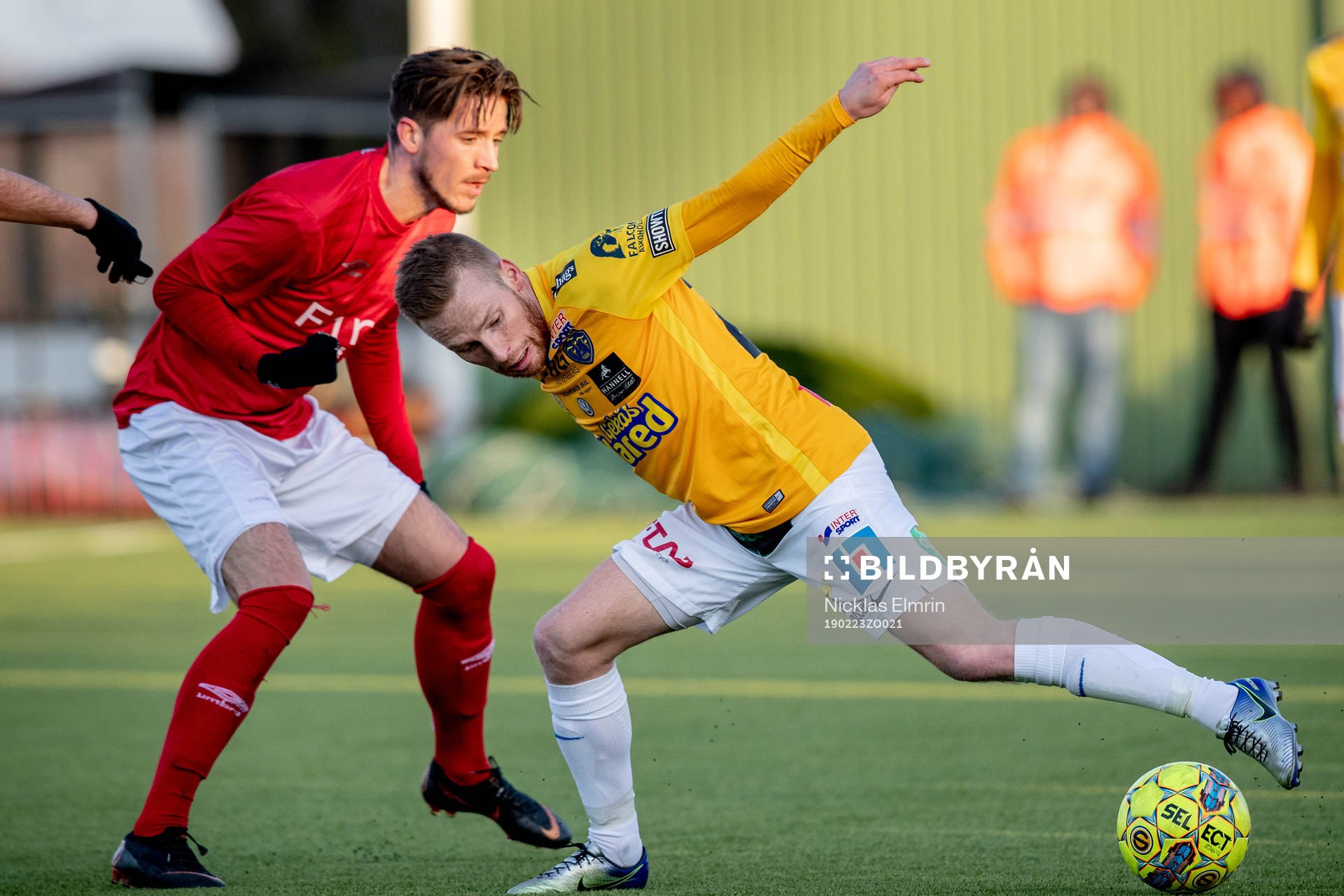 Falkenbergs Tobias Englund mot Degerfors Daniel Janevski