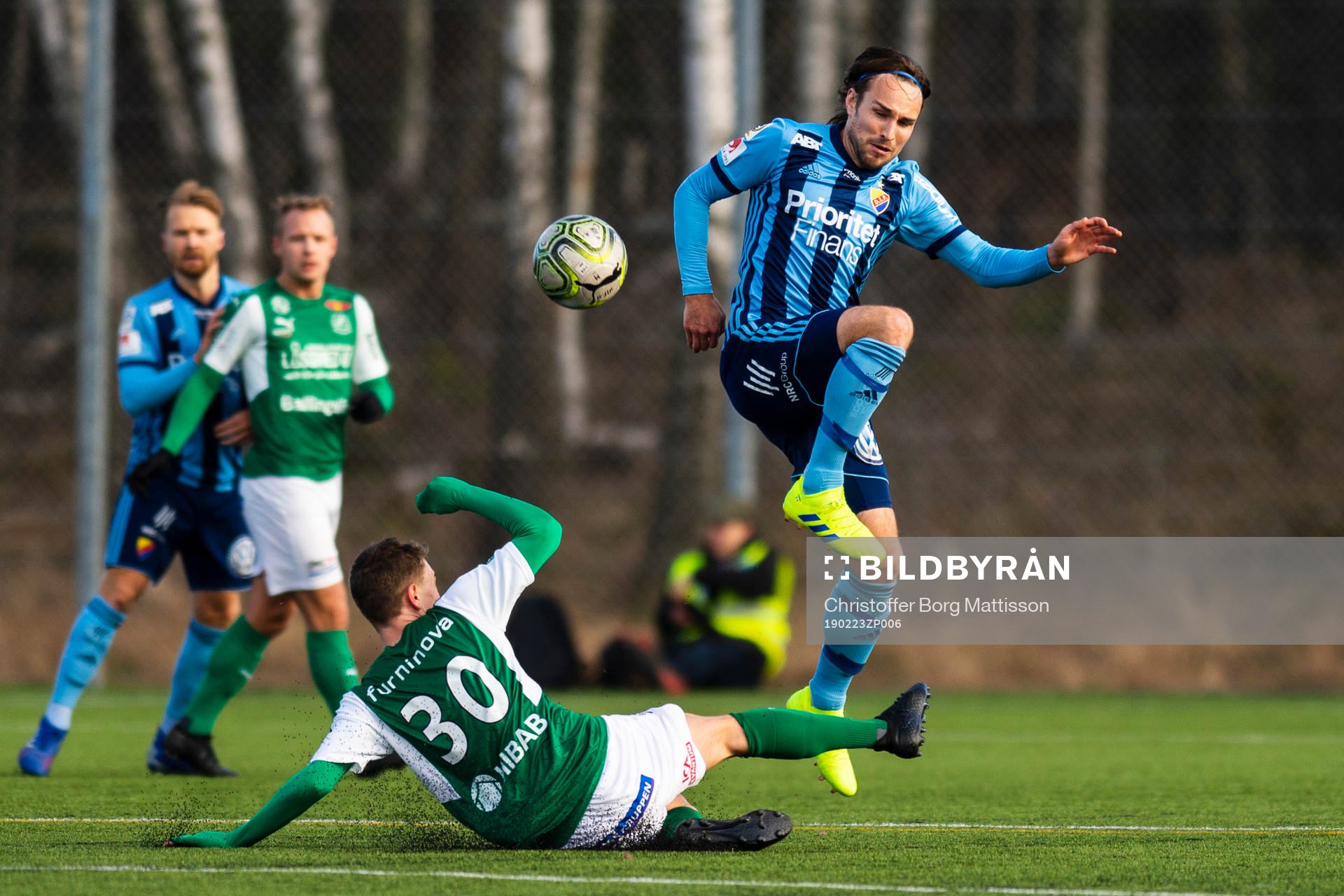 Hässleholms Viktor Christiansson och Djurgårdens Kevin