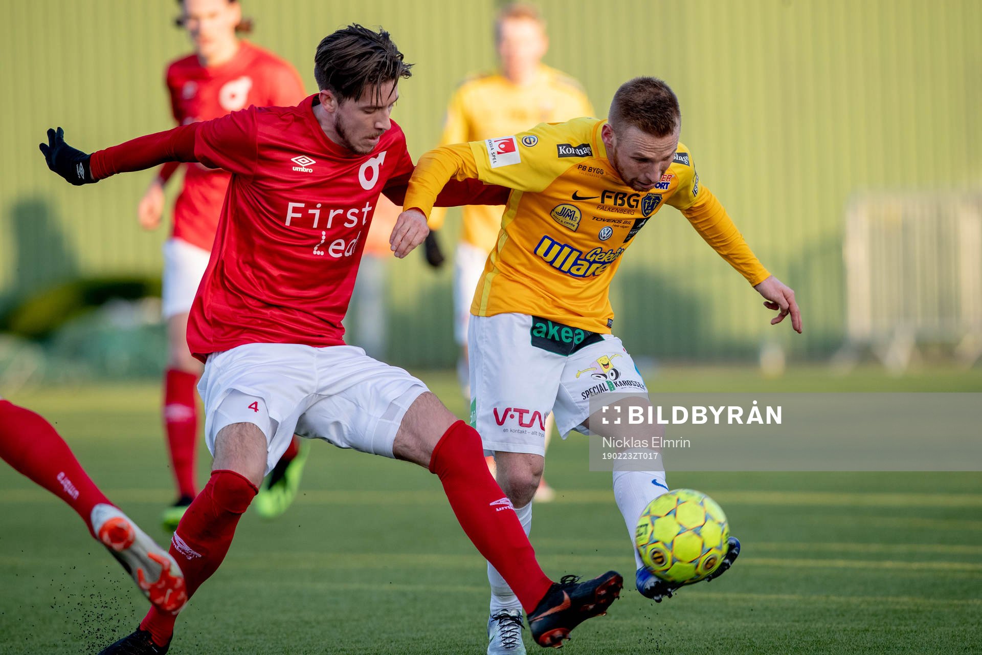 Falkenbergs Tobias Englund mot Degerfors Daniel Janevski
