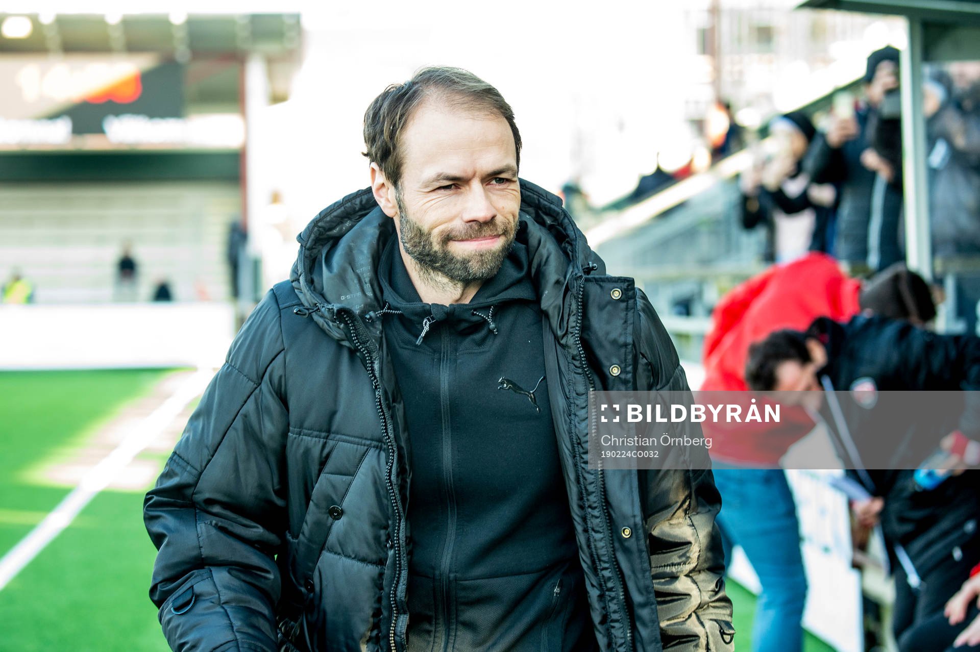 Häckens tränare Andreas Alm