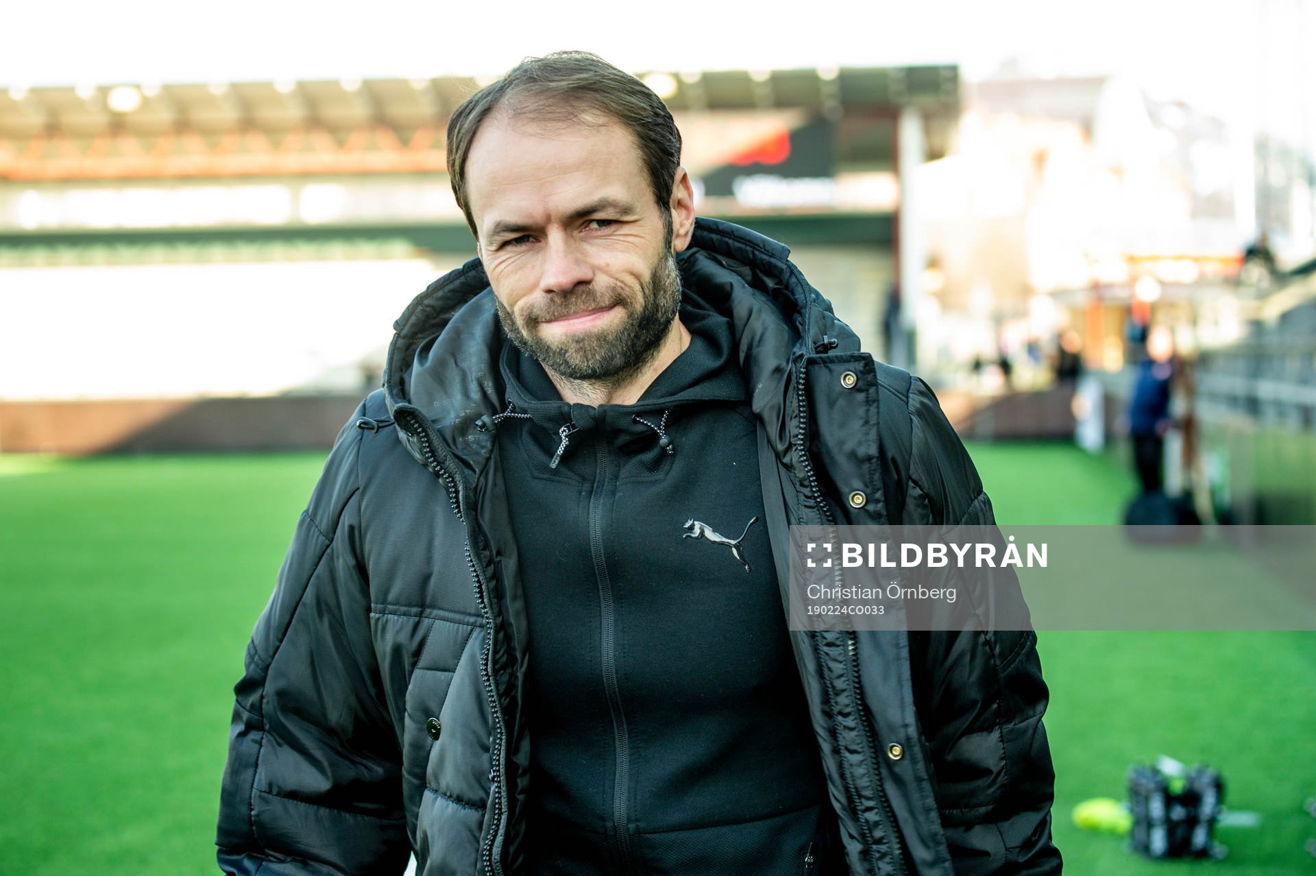 Häckens tränare Andreas Alm