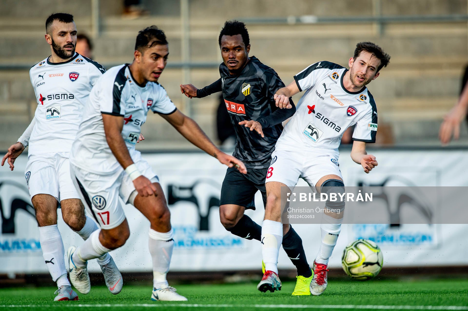 Häckens Nasiru Mohammed mot Rosengårds Ali Jasim och