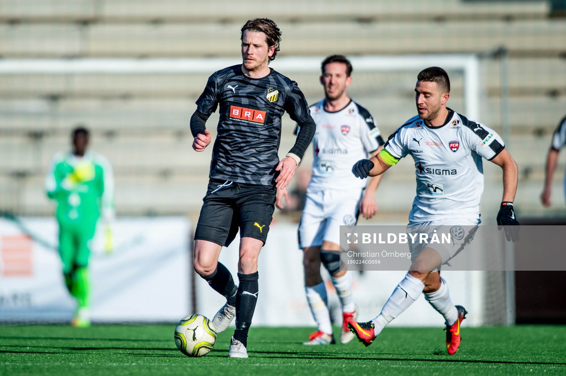 Häckens Erik Friberg mot Rosengårds Baris Hümmet