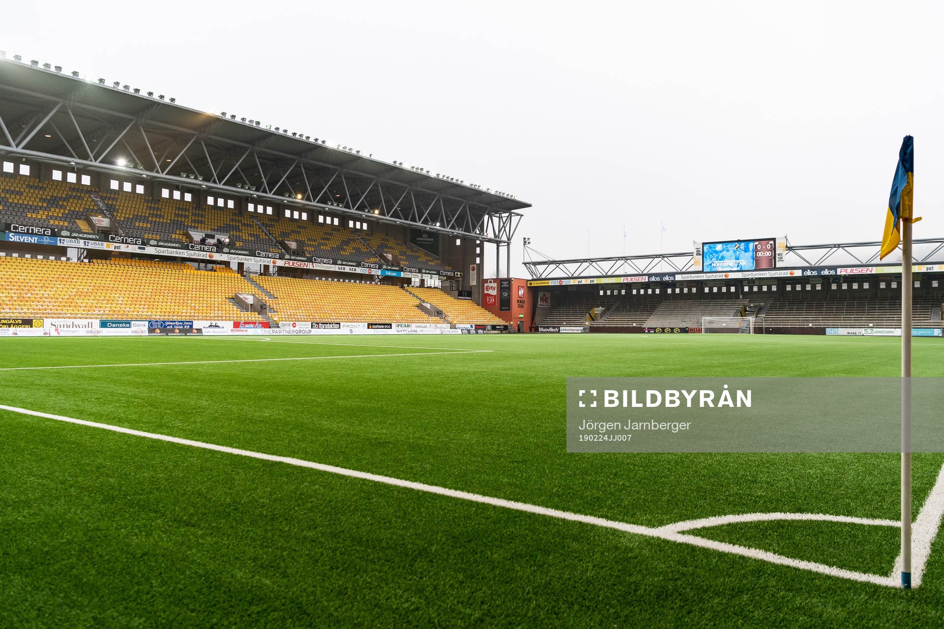 Interiör på Borås arena