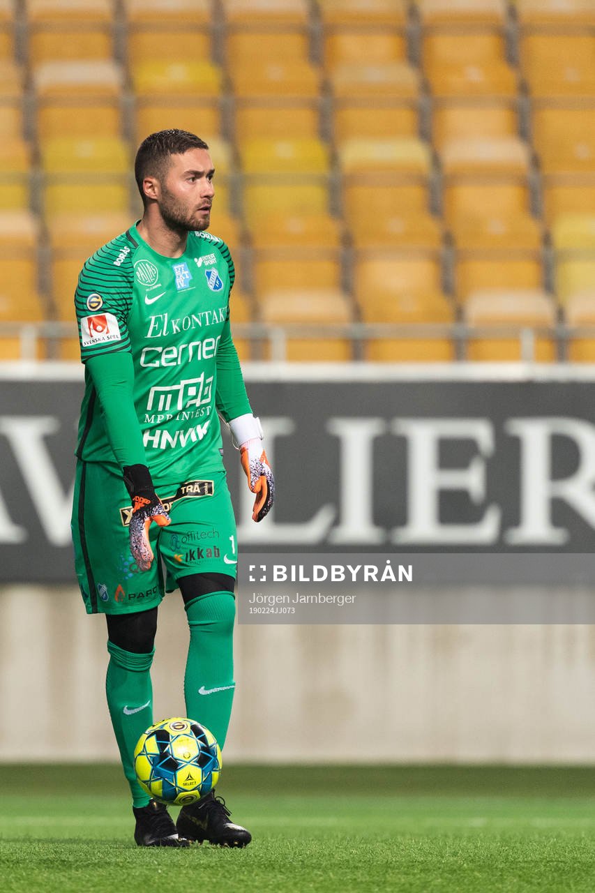 Norrbys målvakt Mergim Krasniqi