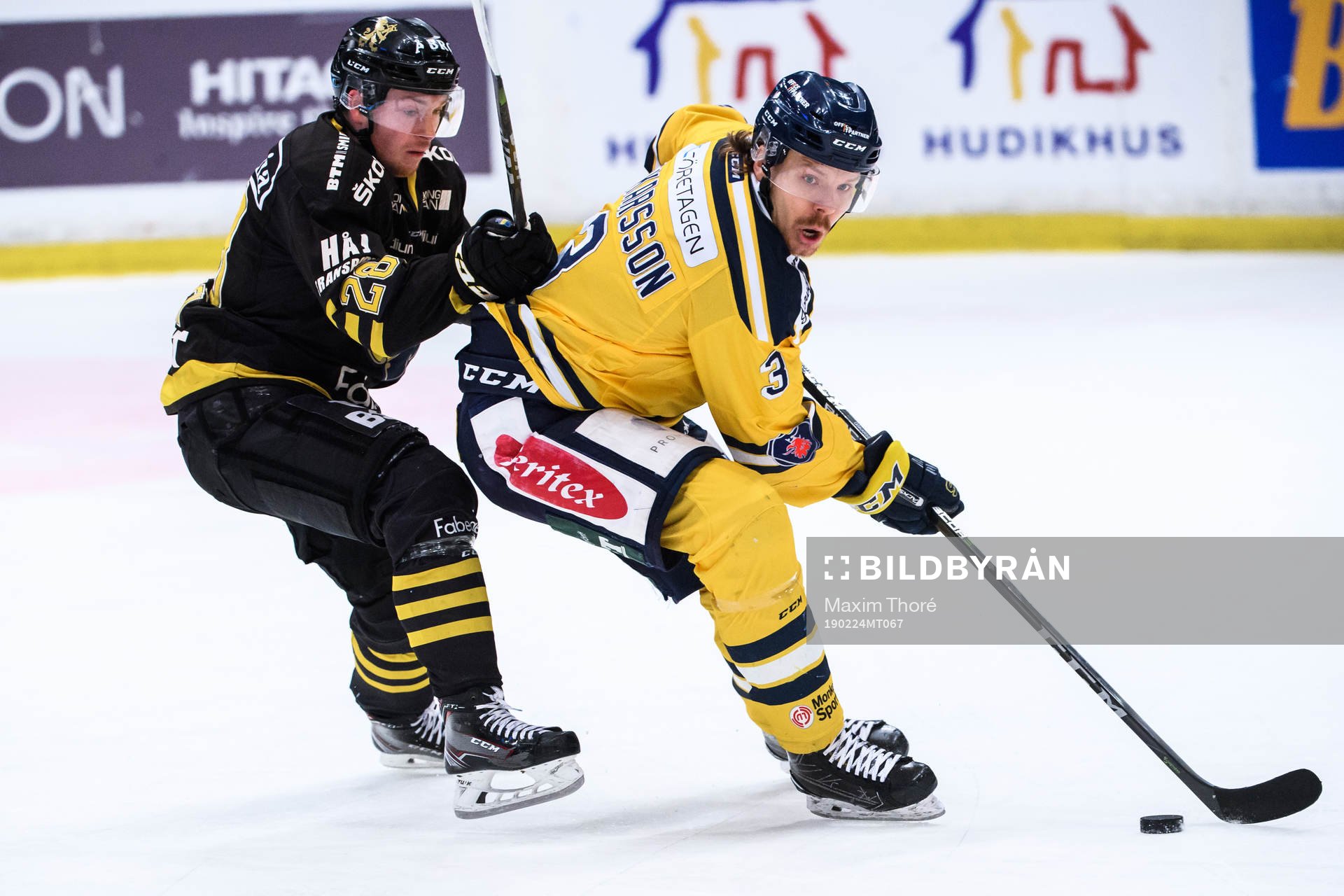 s Jesper Frödén och Södertäljes Marcus Oskarsson