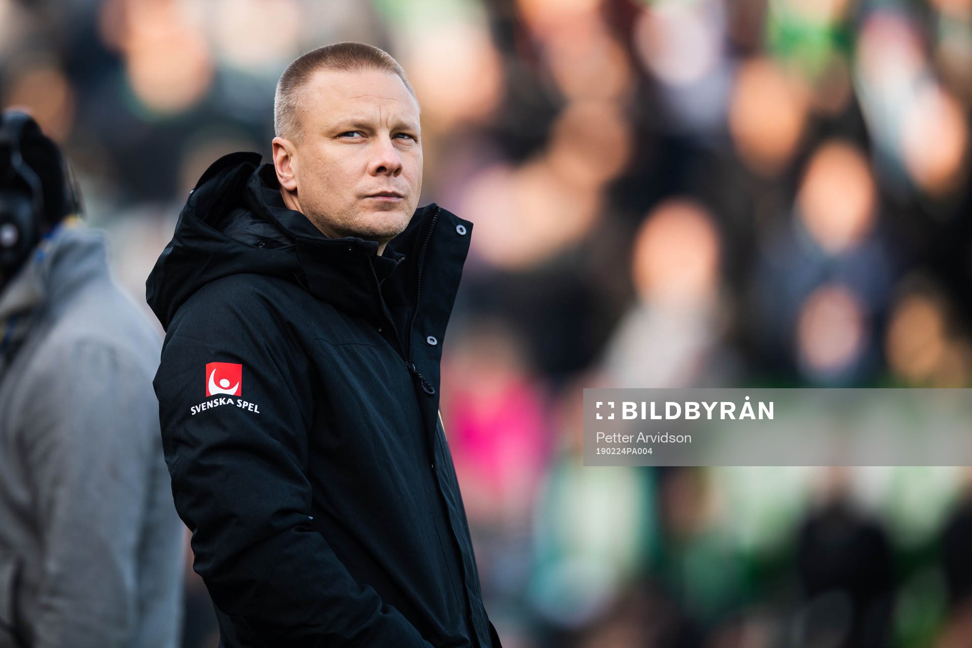 Hammarbys tränare Stefan Billborn